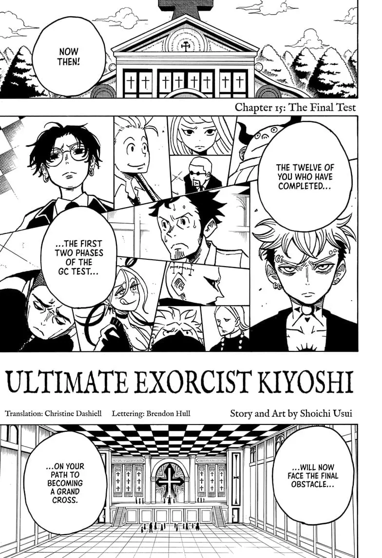 Ultimate Exorcist Kiyoshi Manga, chapter 15, page 1
