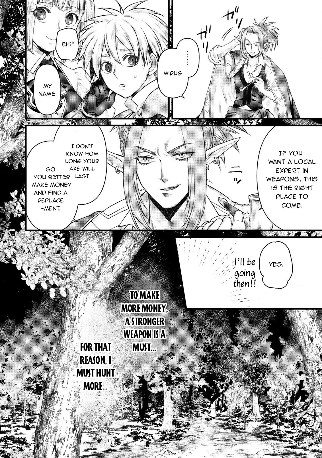 Kikori no Isekai Tan, chapter 4, page 19
