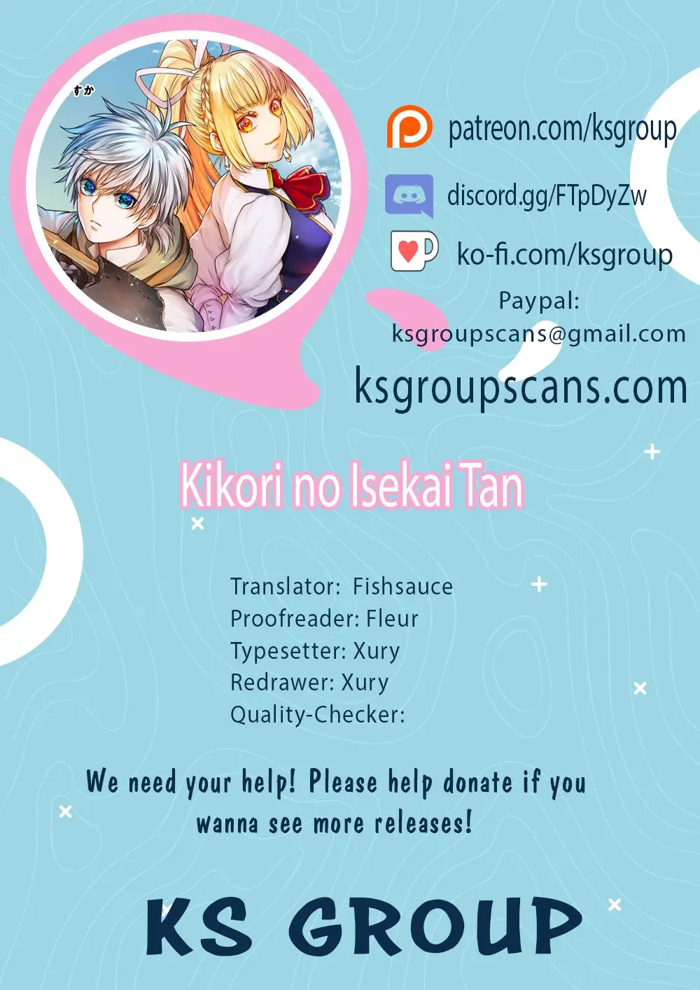 Kikori no Isekai Tan, chapter 9, page 1