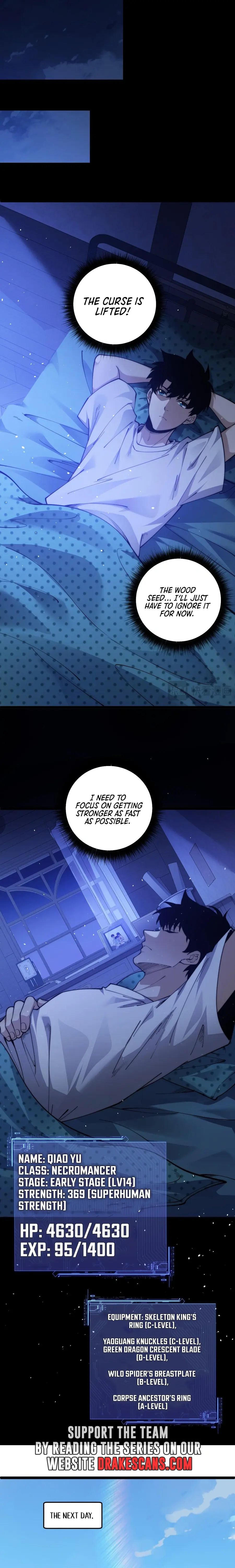 Maxed Strength Necromancer, chapter 36, page 8