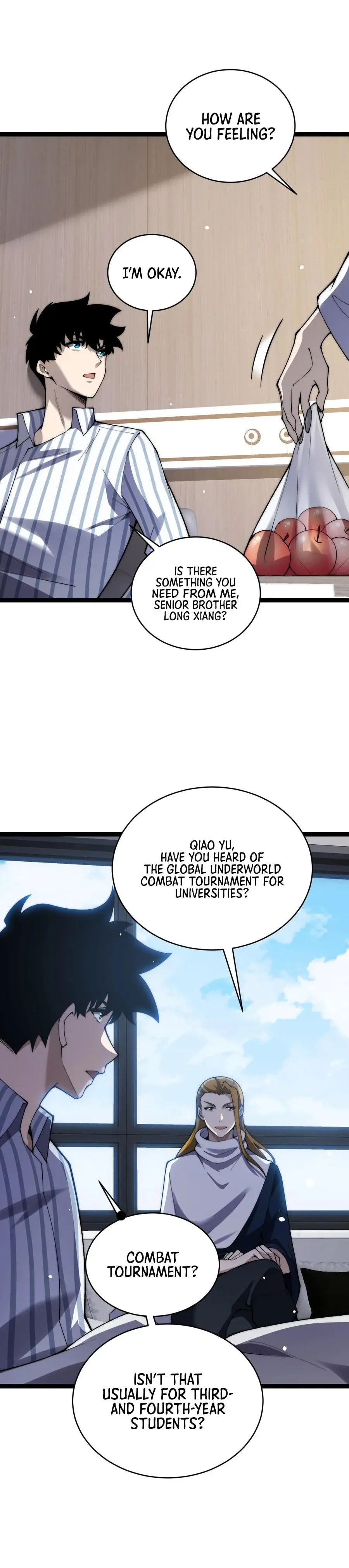 Maxed Strength Necromancer, chapter 55, page 4