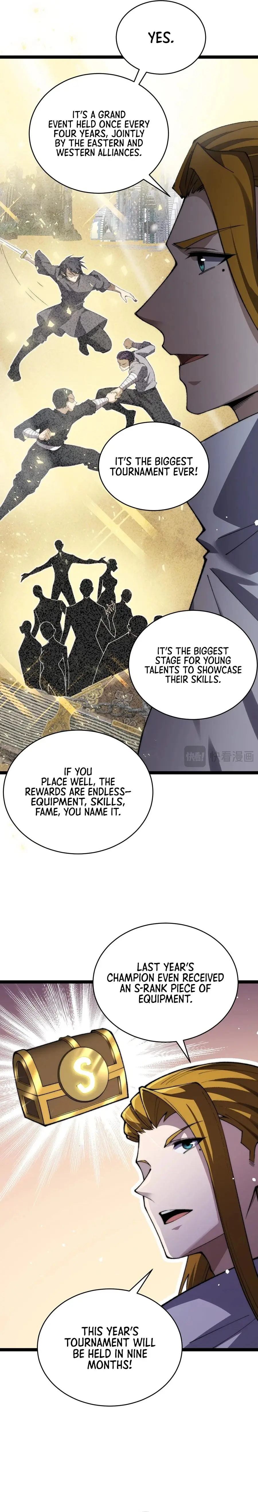 Maxed Strength Necromancer, chapter 55, page 5