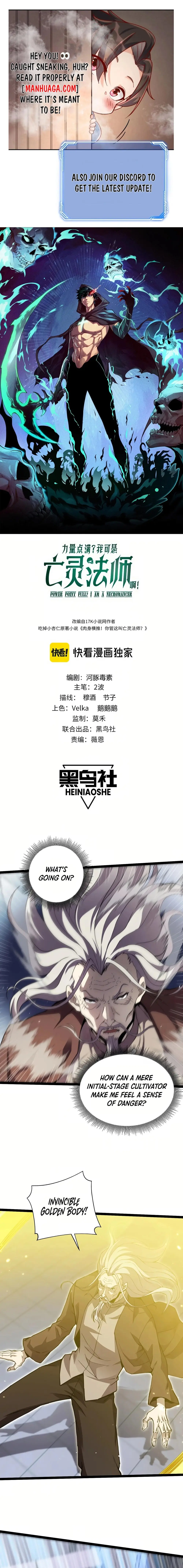 Maxed Strength Necromancer, chapter 82, page 1