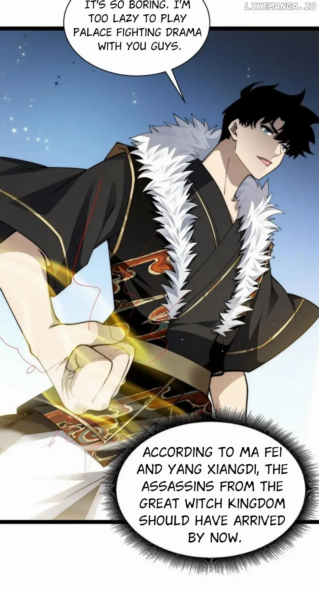 Maxed Strength Necromancer, chapter 85, page 46