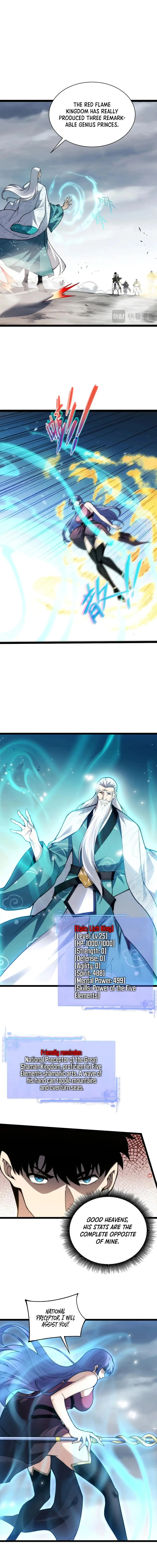 Maxed Strength Necromancer, chapter 89, page 8