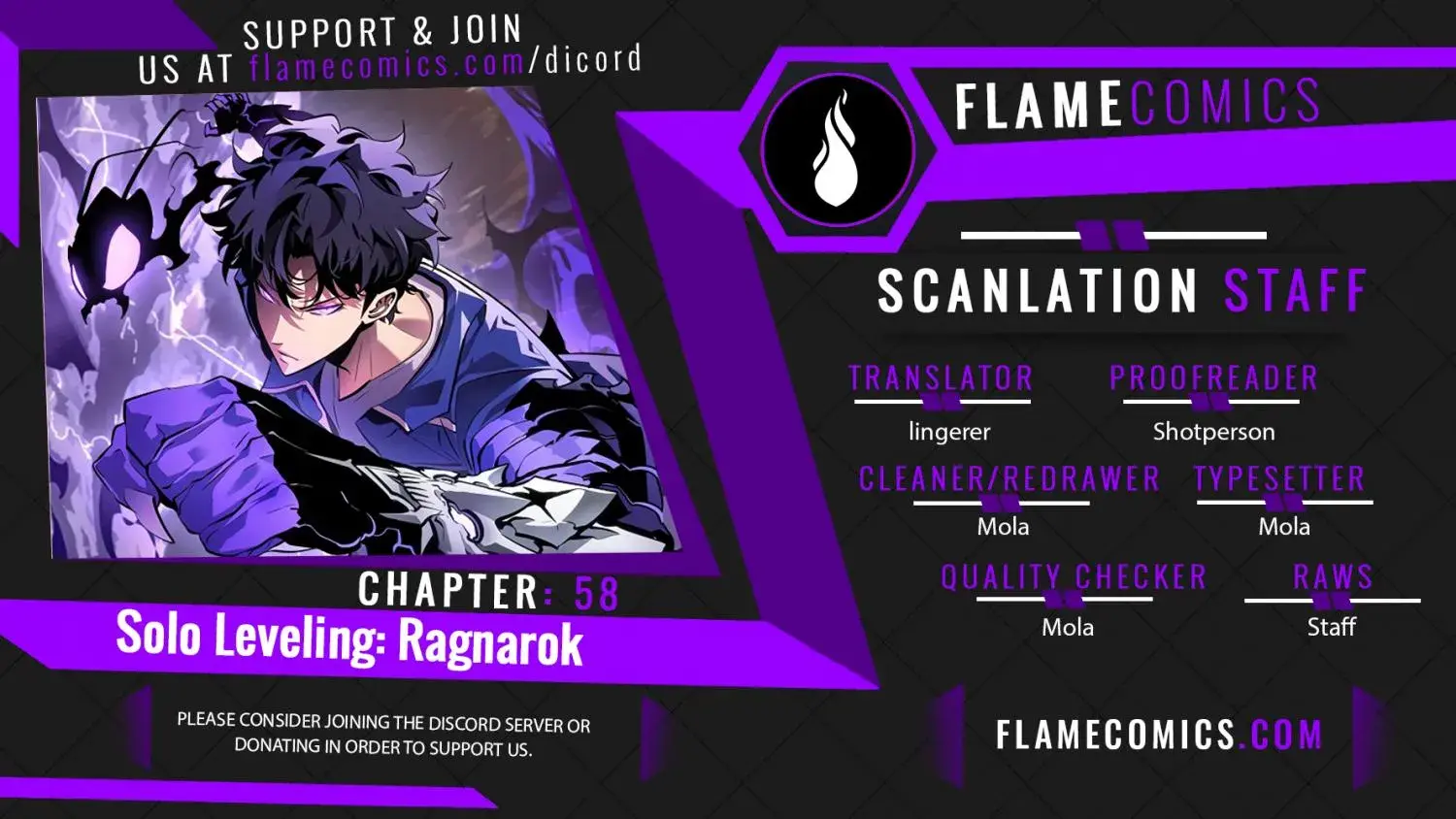 Solo Leveling: Ragnarok, chapter 58, page 1