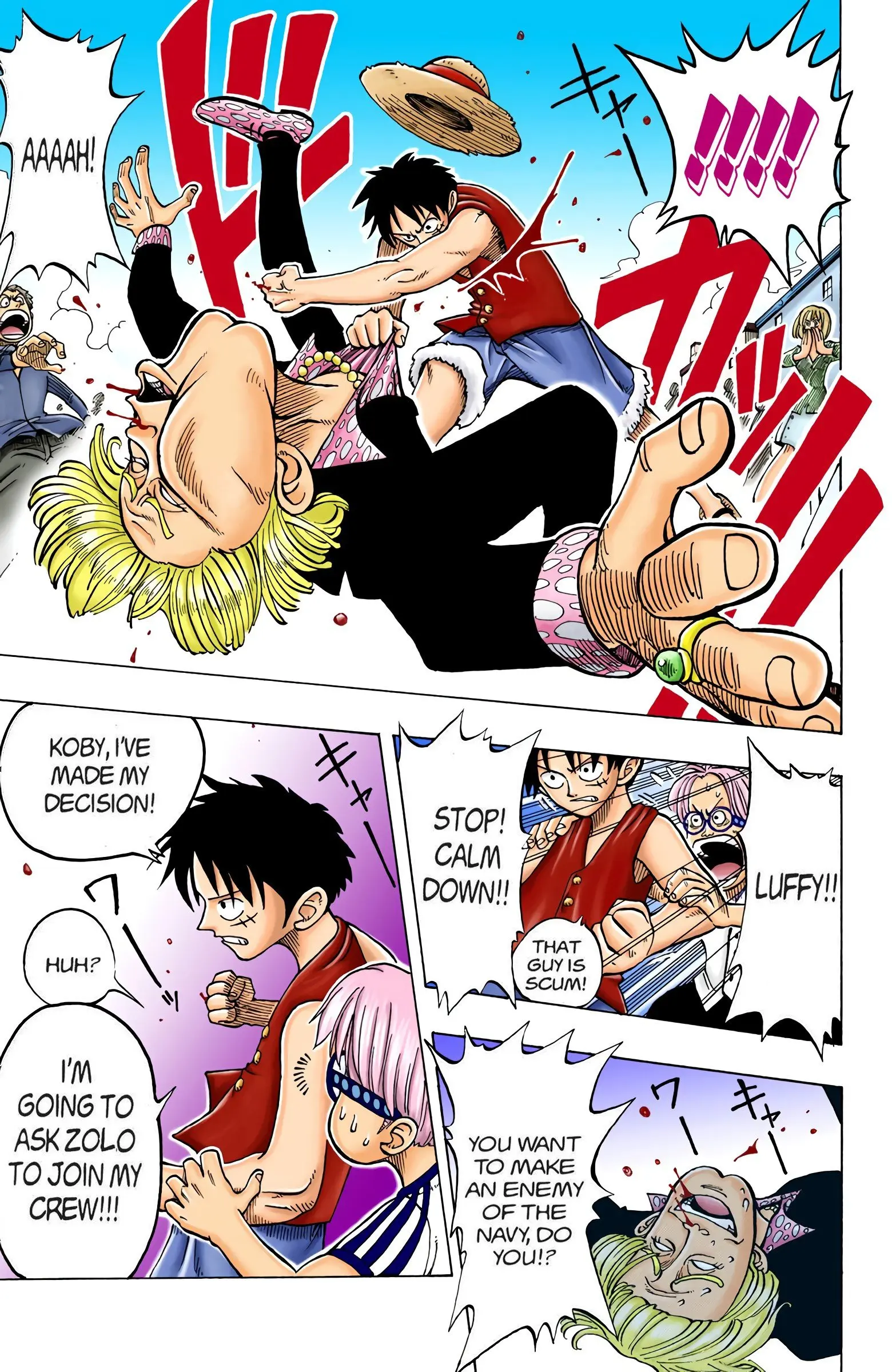 One Piece Colored, chapter 3, page 21
