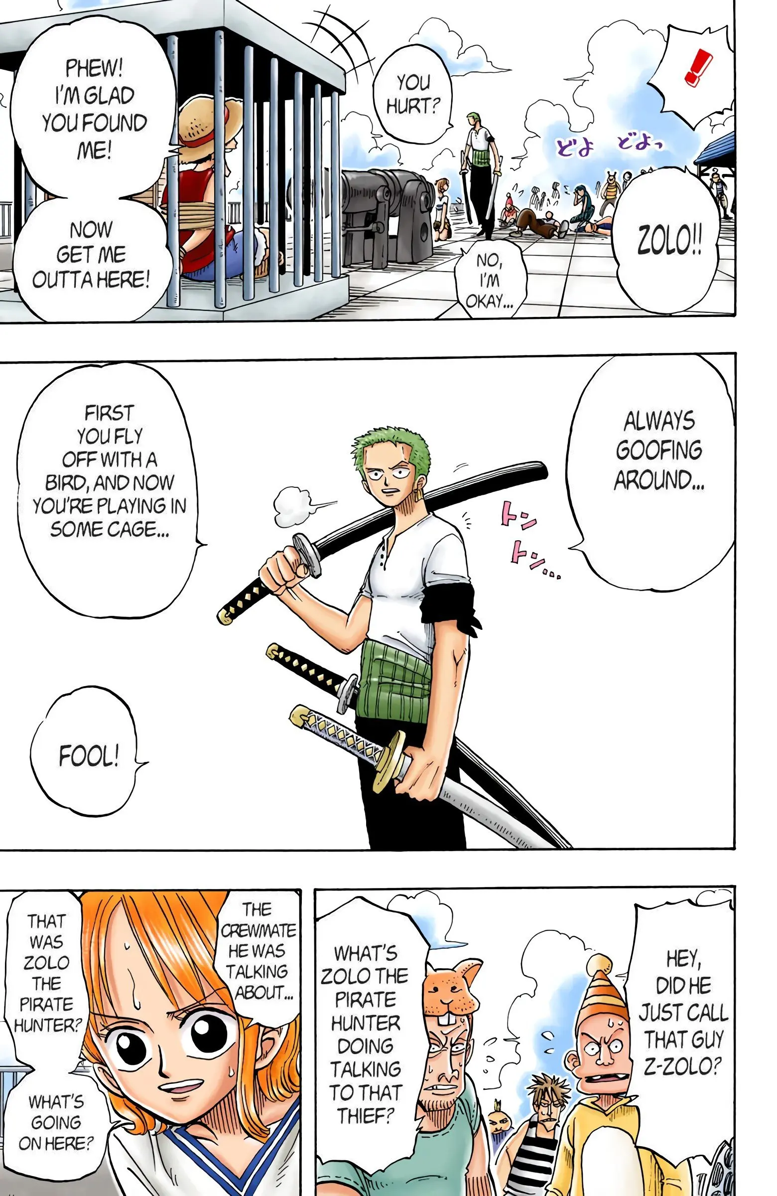 One Piece Colored, chapter 10, page 21