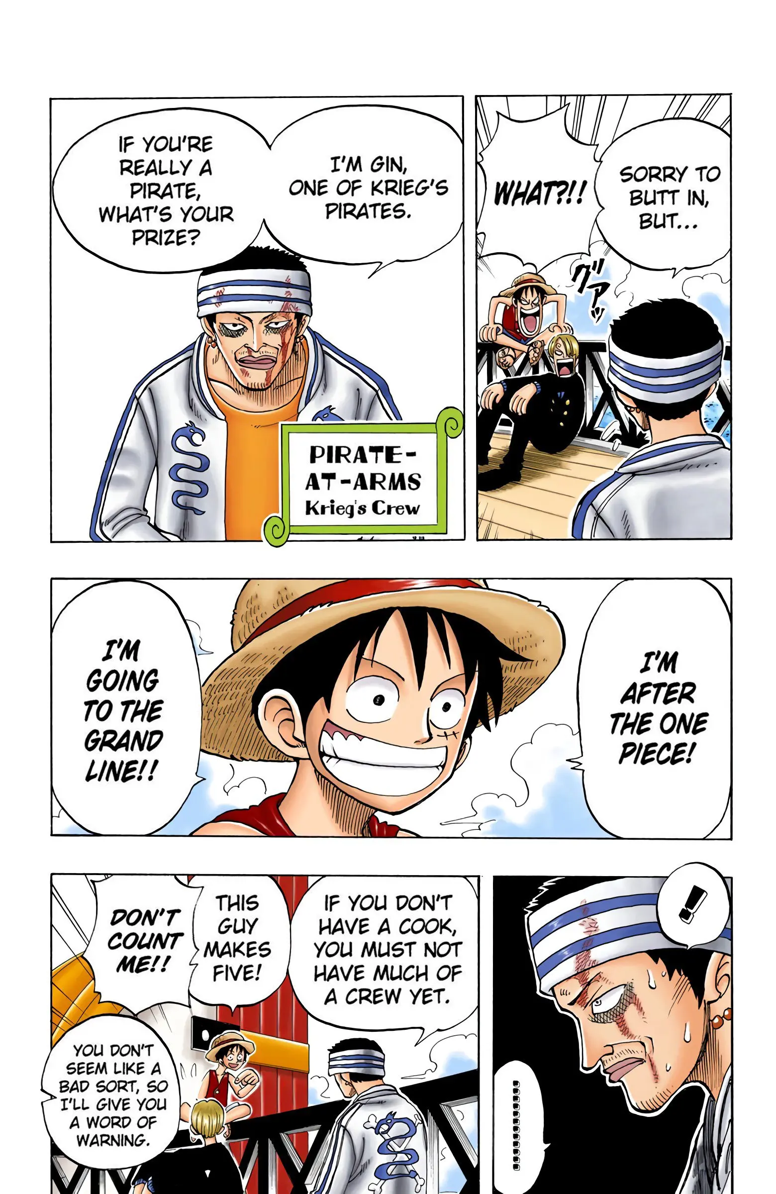 One Piece Colored, chapter 45, page 12