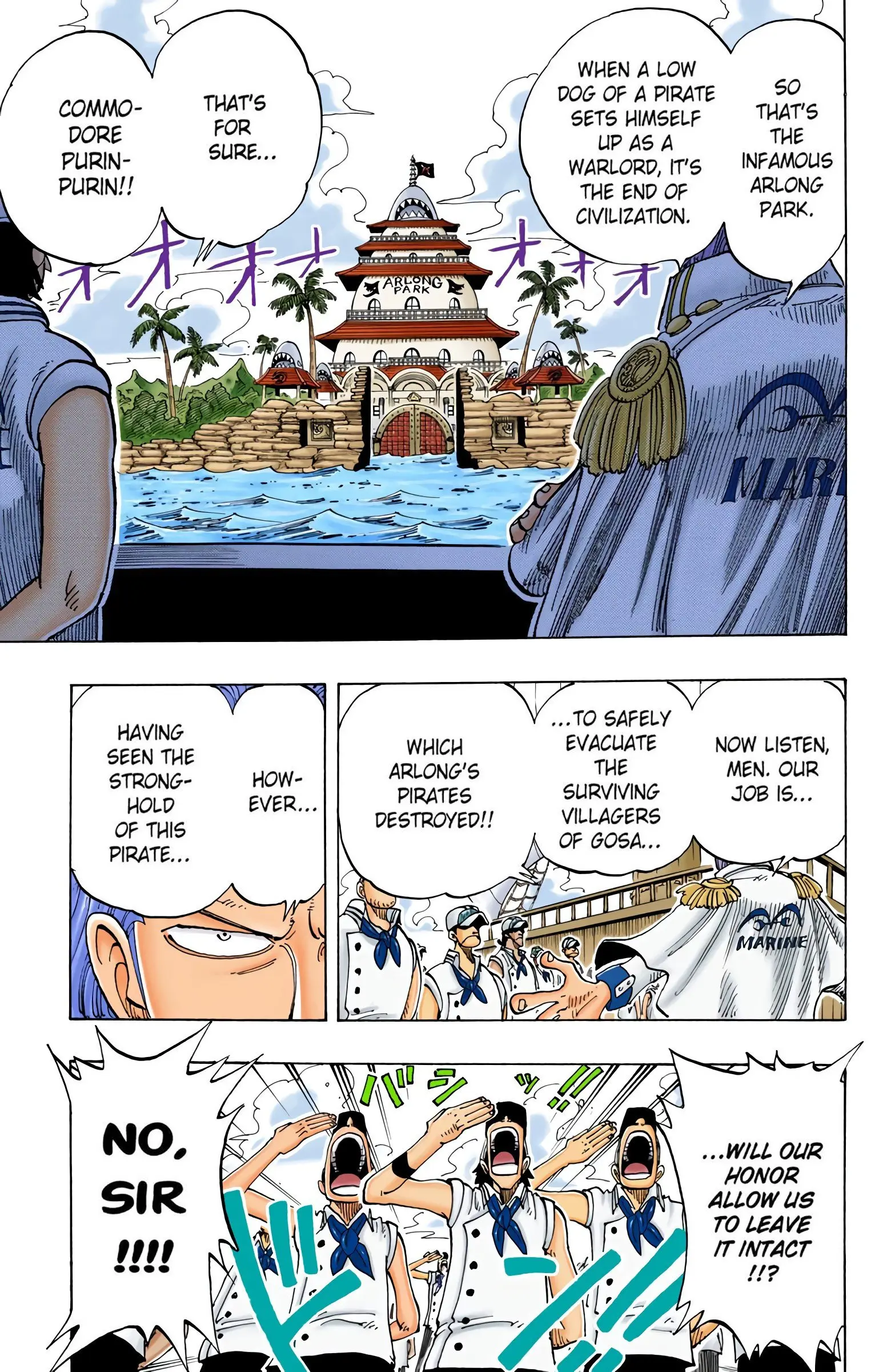 One Piece Colored, chapter 75, page 9