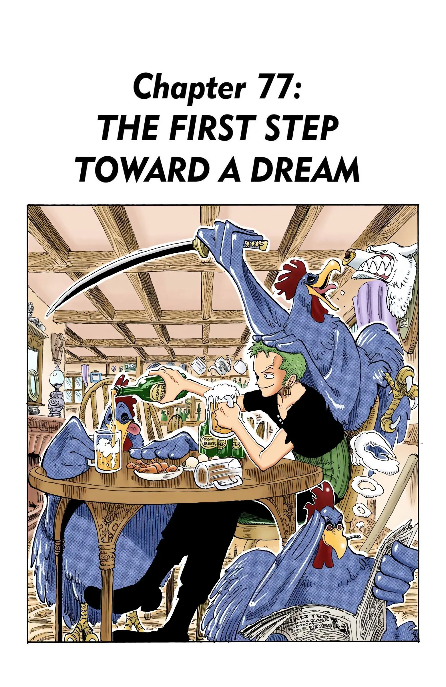 One Piece Colored, chapter 77, page 1