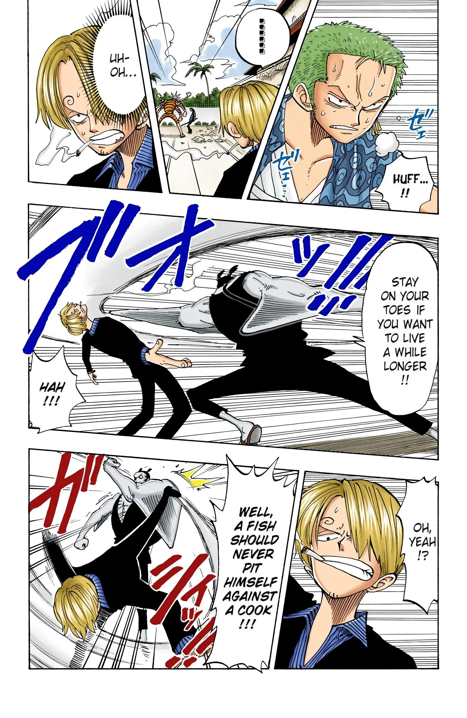 One Piece Colored, chapter 84, page 6
