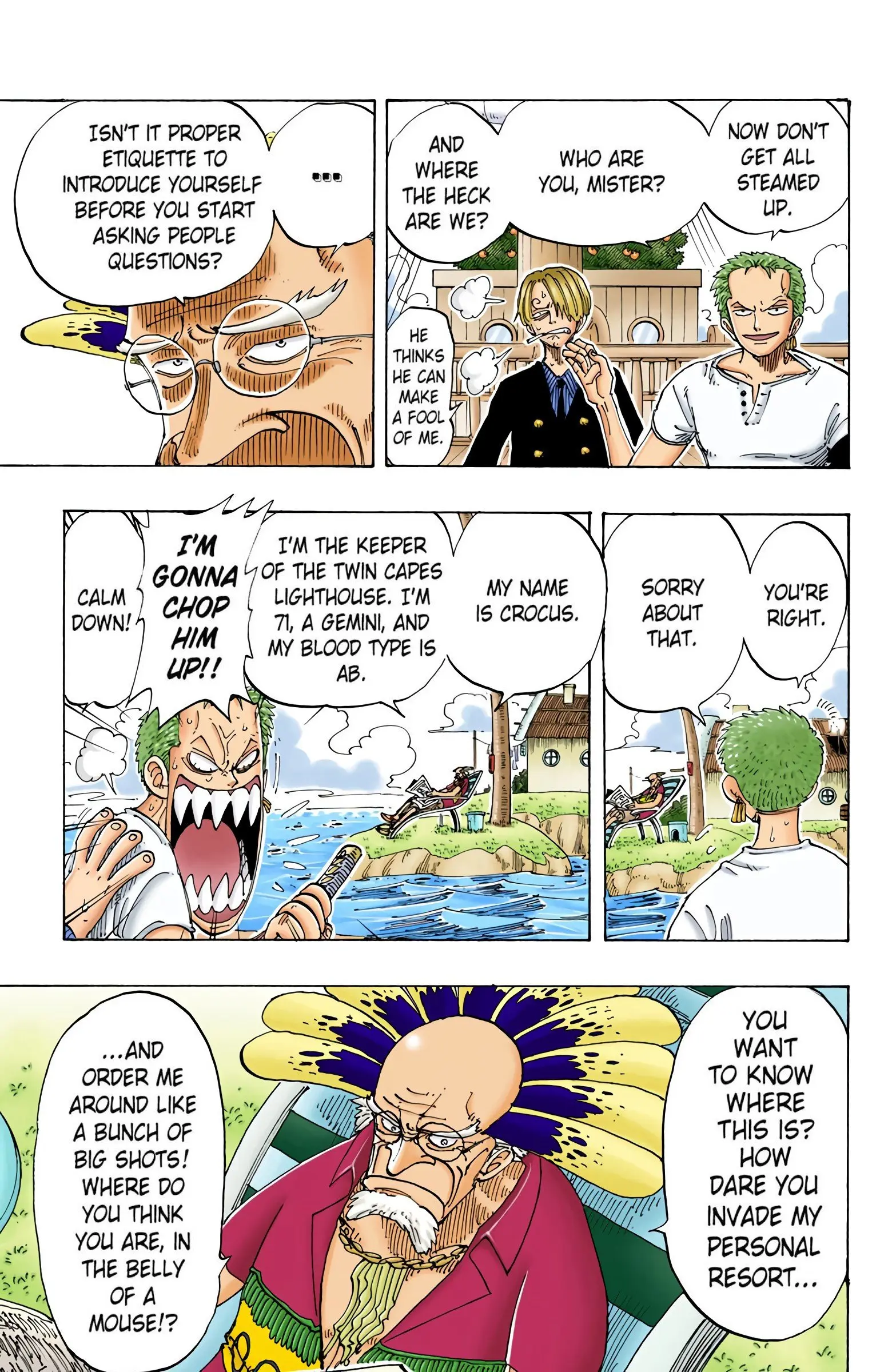 One Piece Colored, chapter 103, page 4