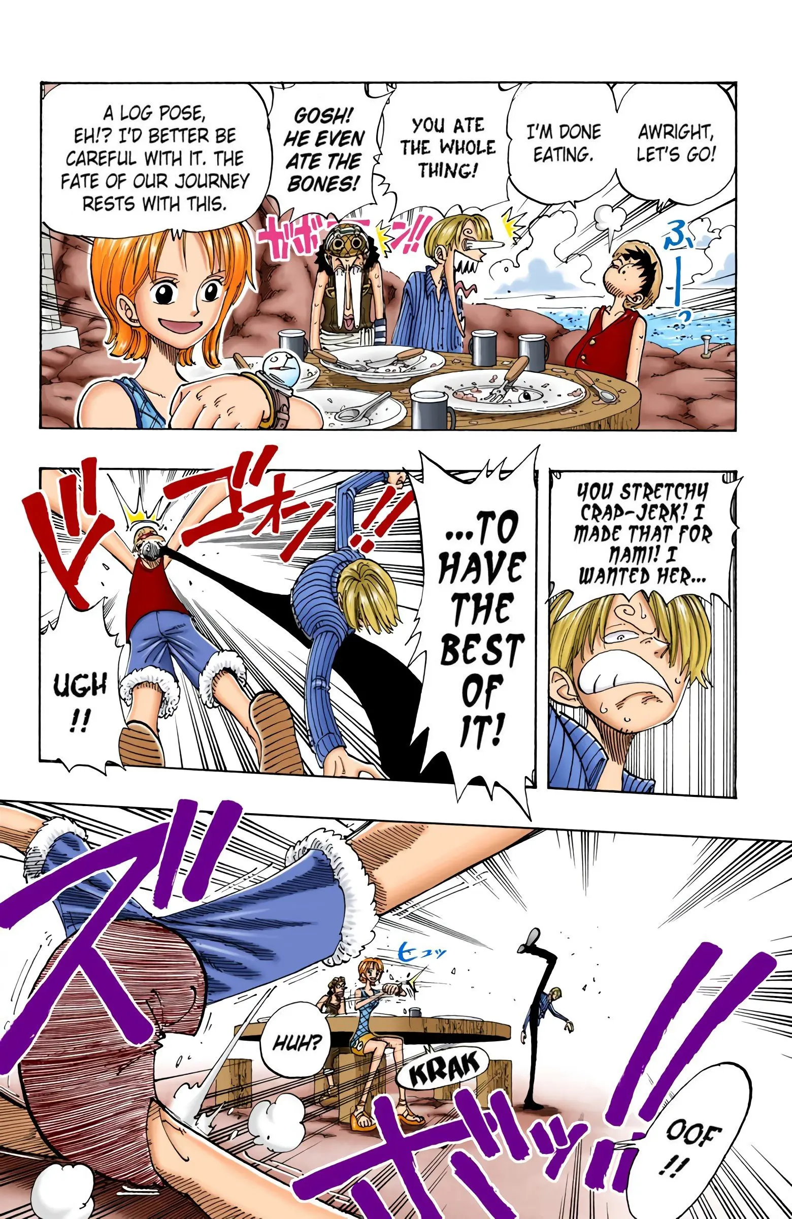 One Piece Colored, chapter 105, page 10