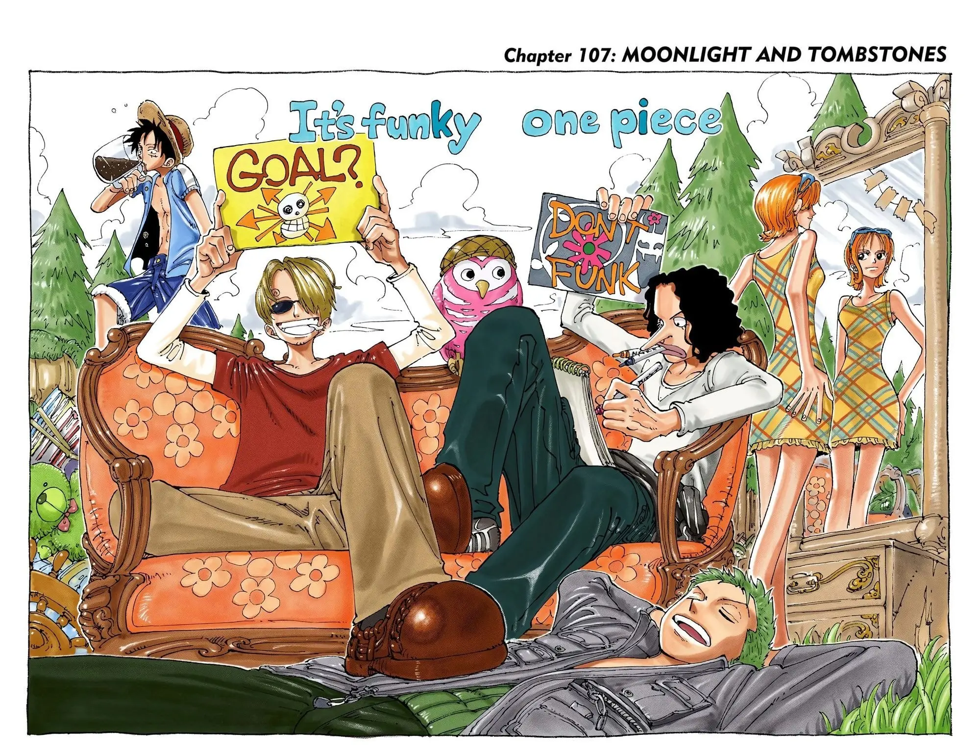 One Piece Colored, chapter 107, page 1