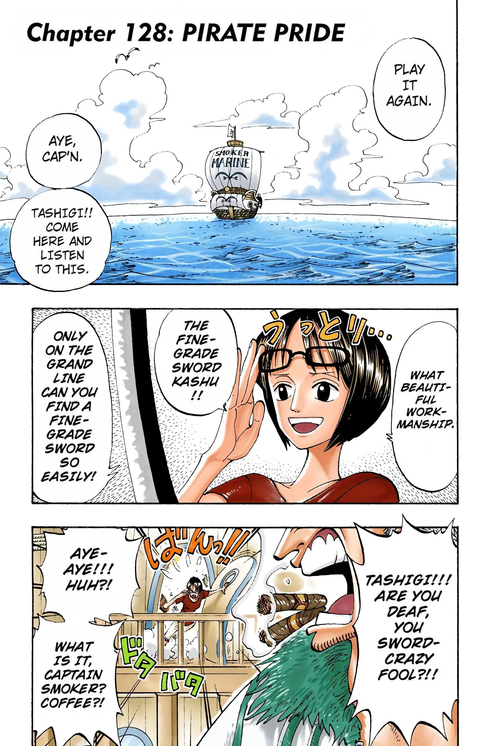 One Piece Colored, chapter 128, page 1