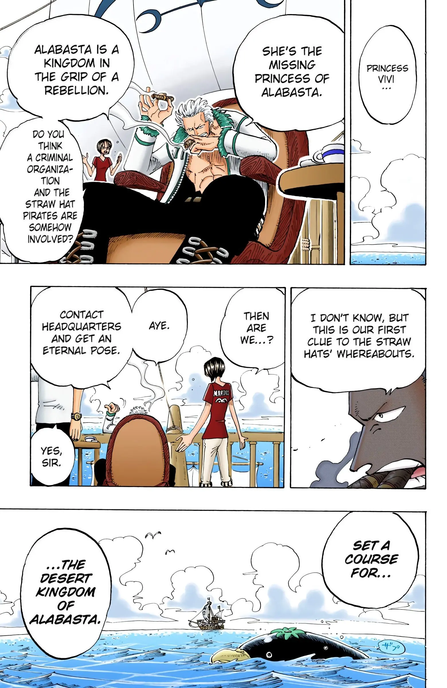 One Piece Colored, chapter 128, page 6