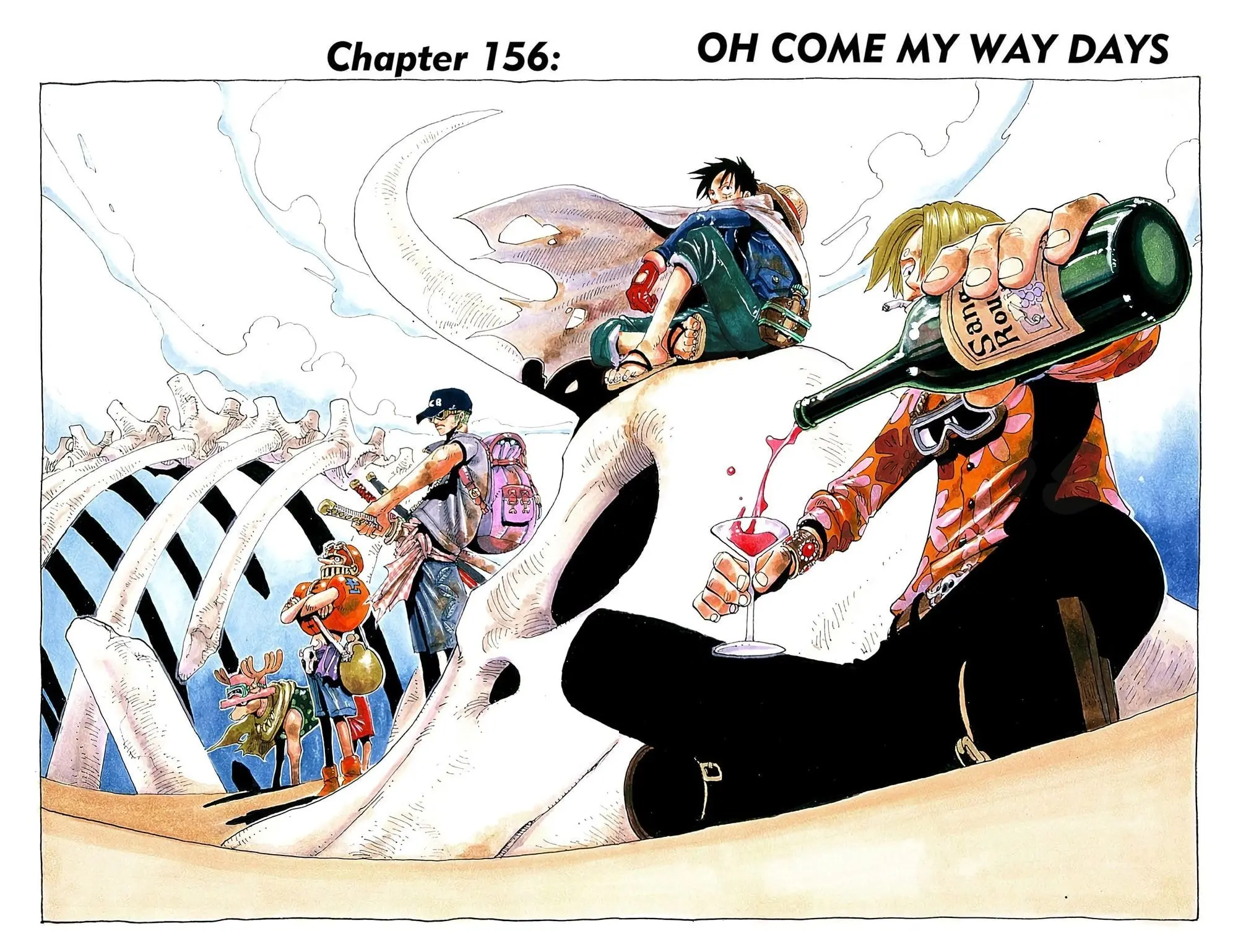One Piece Colored, chapter 156, page 7