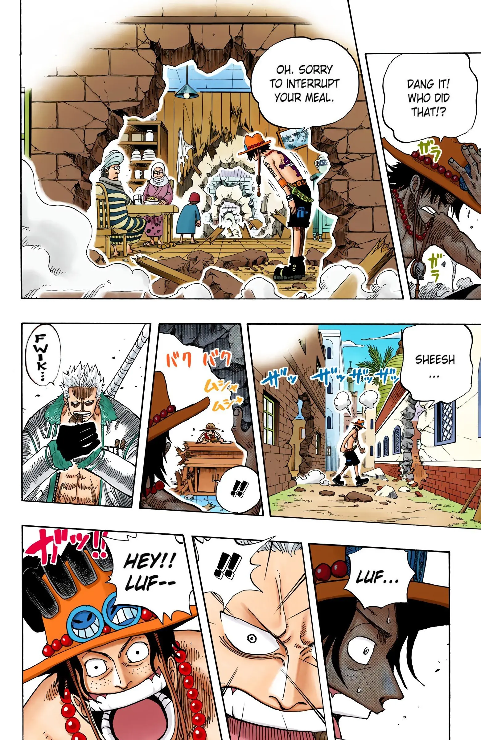 One Piece Colored, chapter 158, page 8