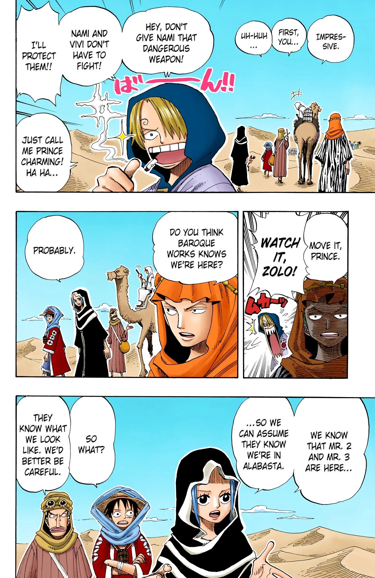 One Piece Colored, chapter 168, page 4