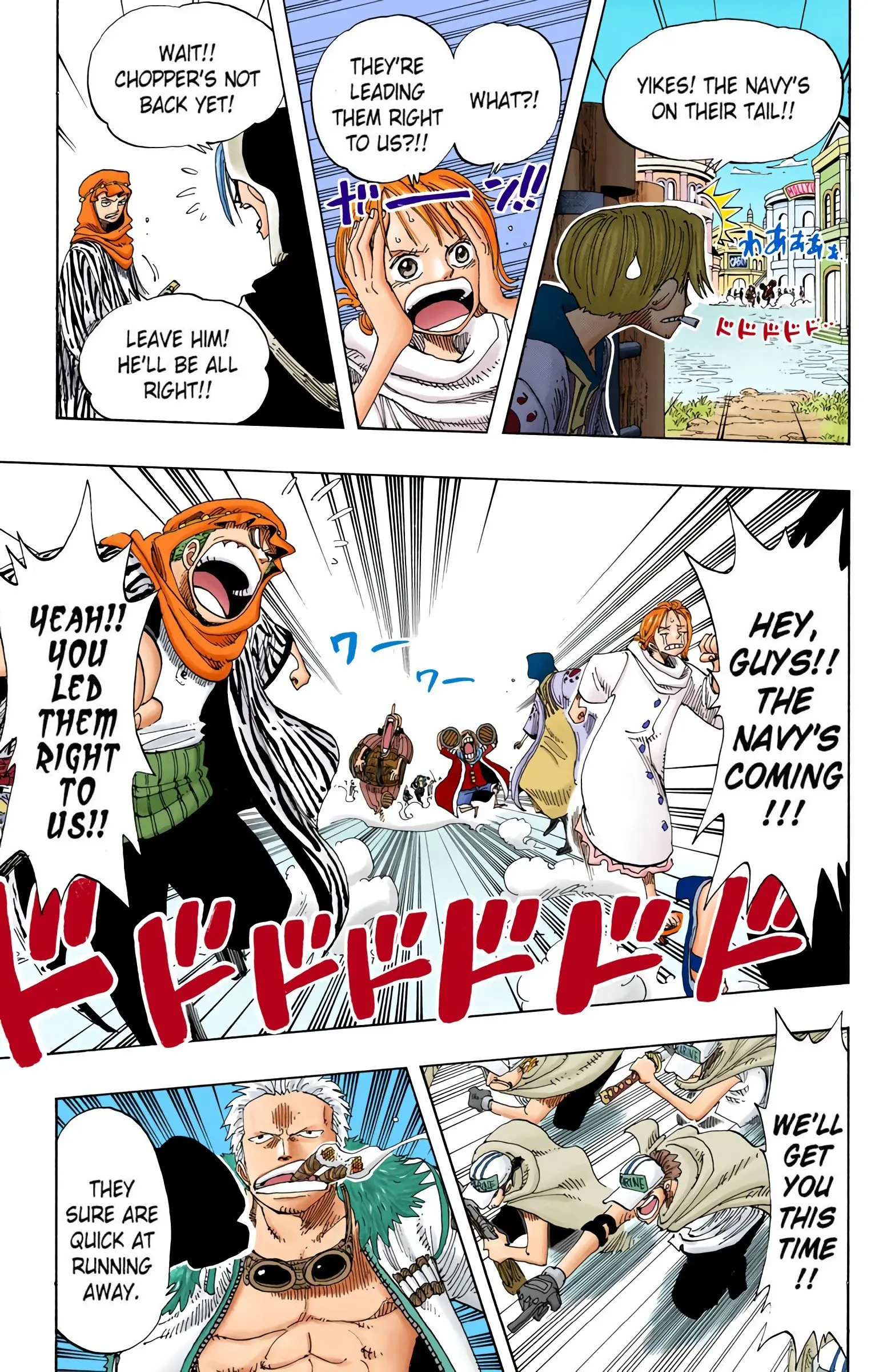 One Piece Colored, chapter 168, page 9