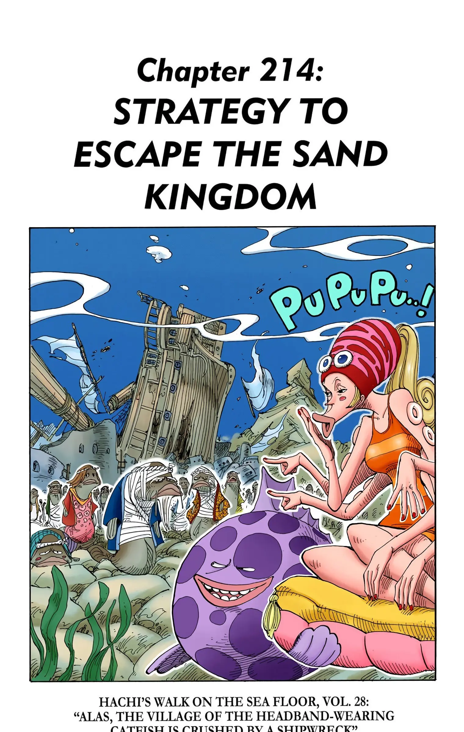 One Piece Colored, chapter 214, page 1