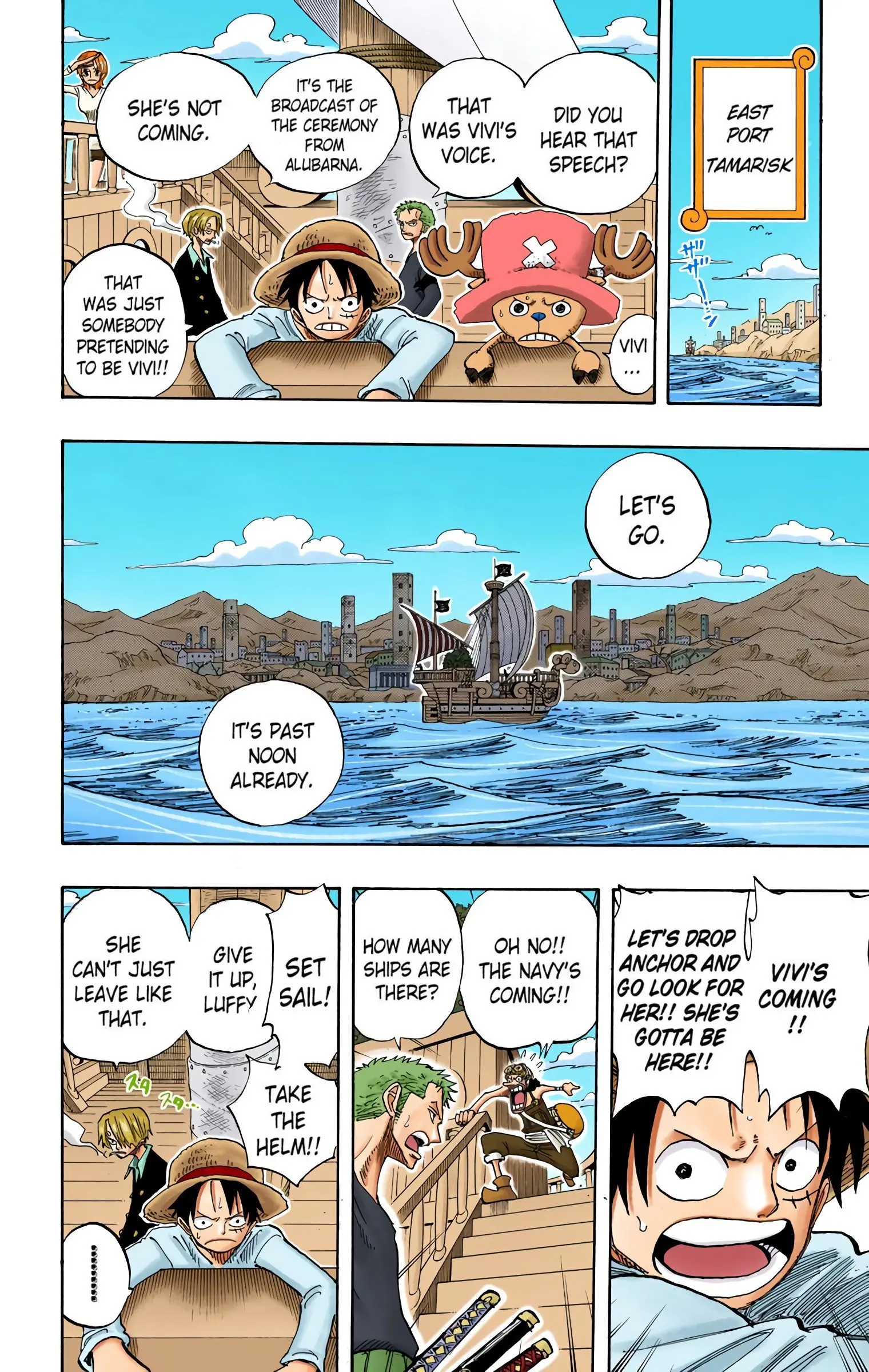 One Piece Colored, chapter 216, page 10