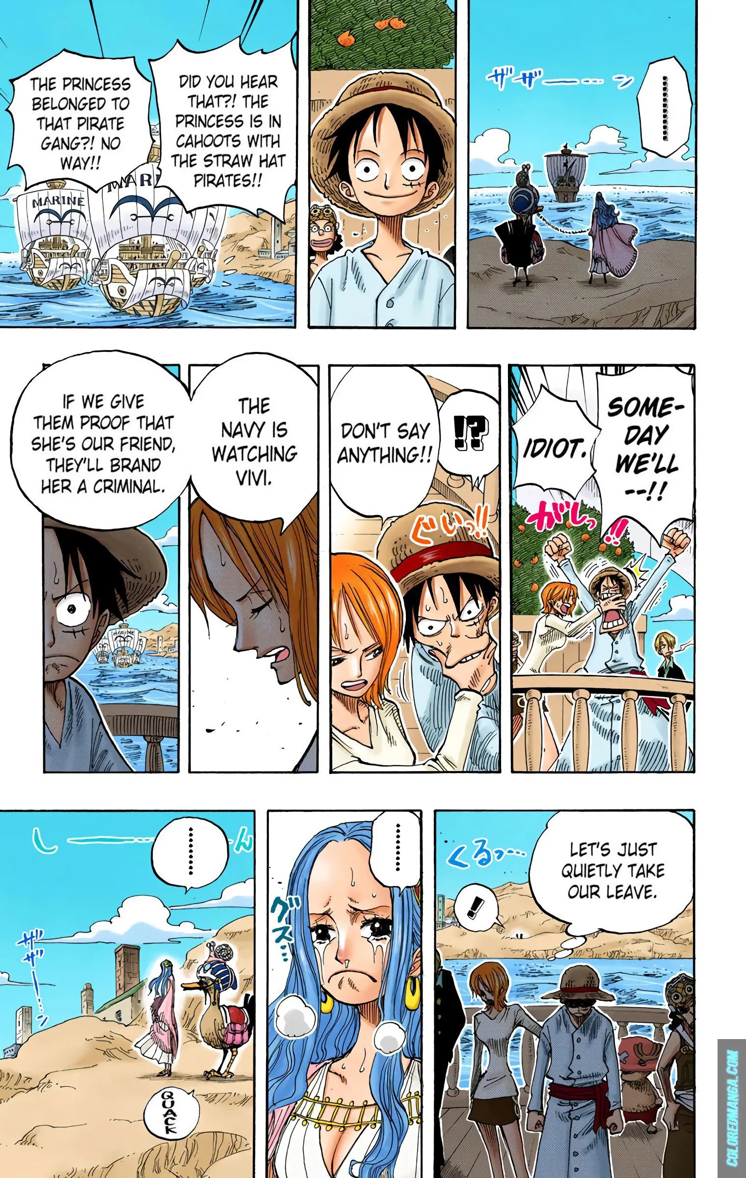 One Piece Colored, chapter 216, page 16