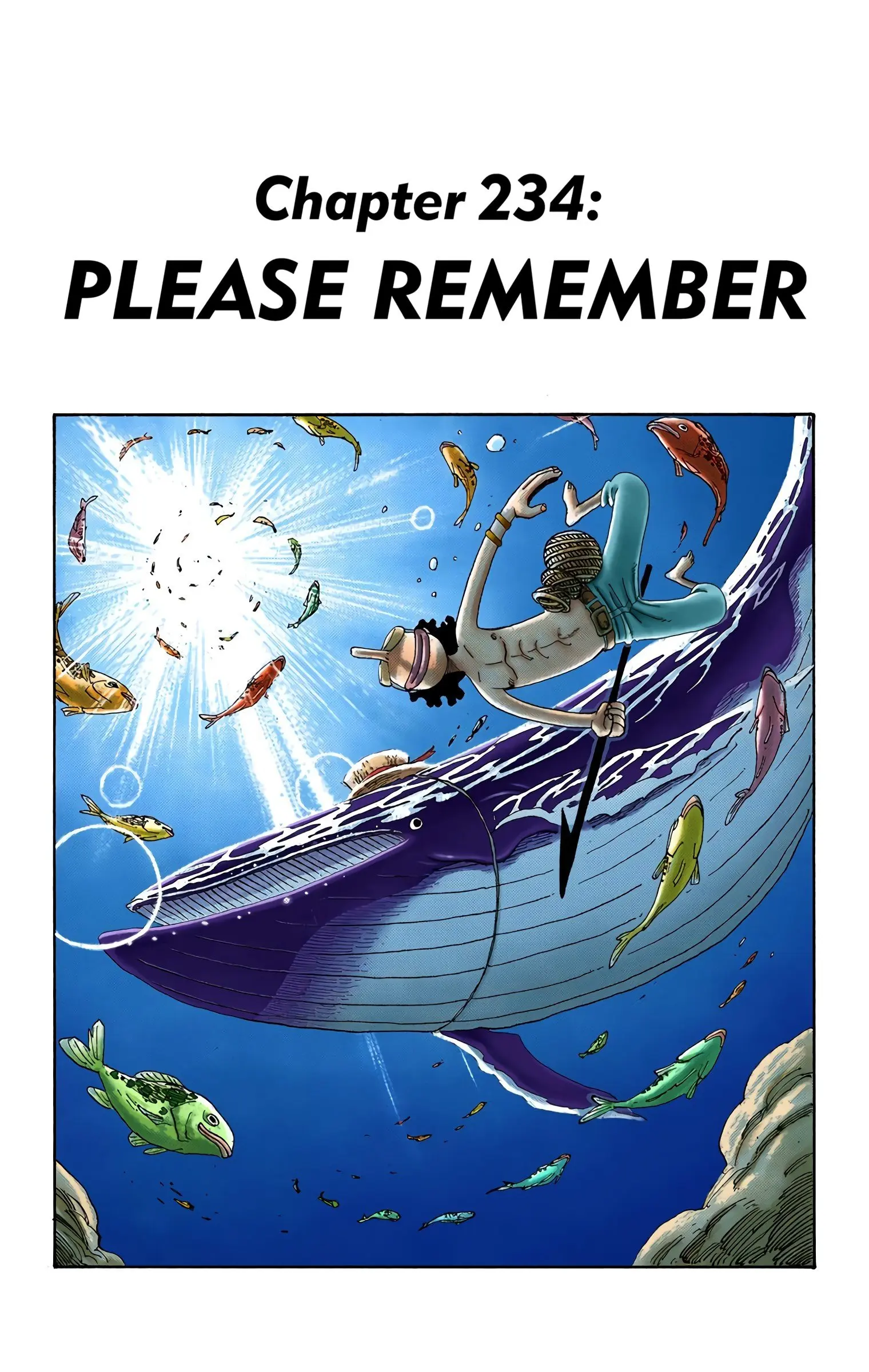One Piece Colored, chapter 234, page 1