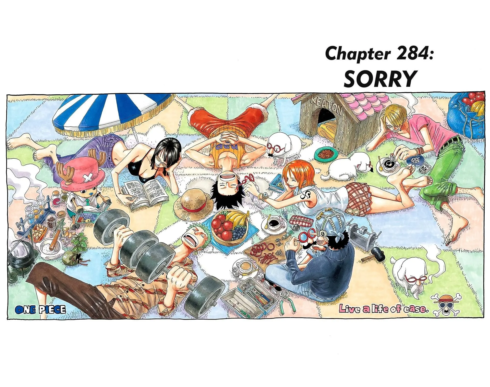 One Piece Colored, chapter 284, page 1