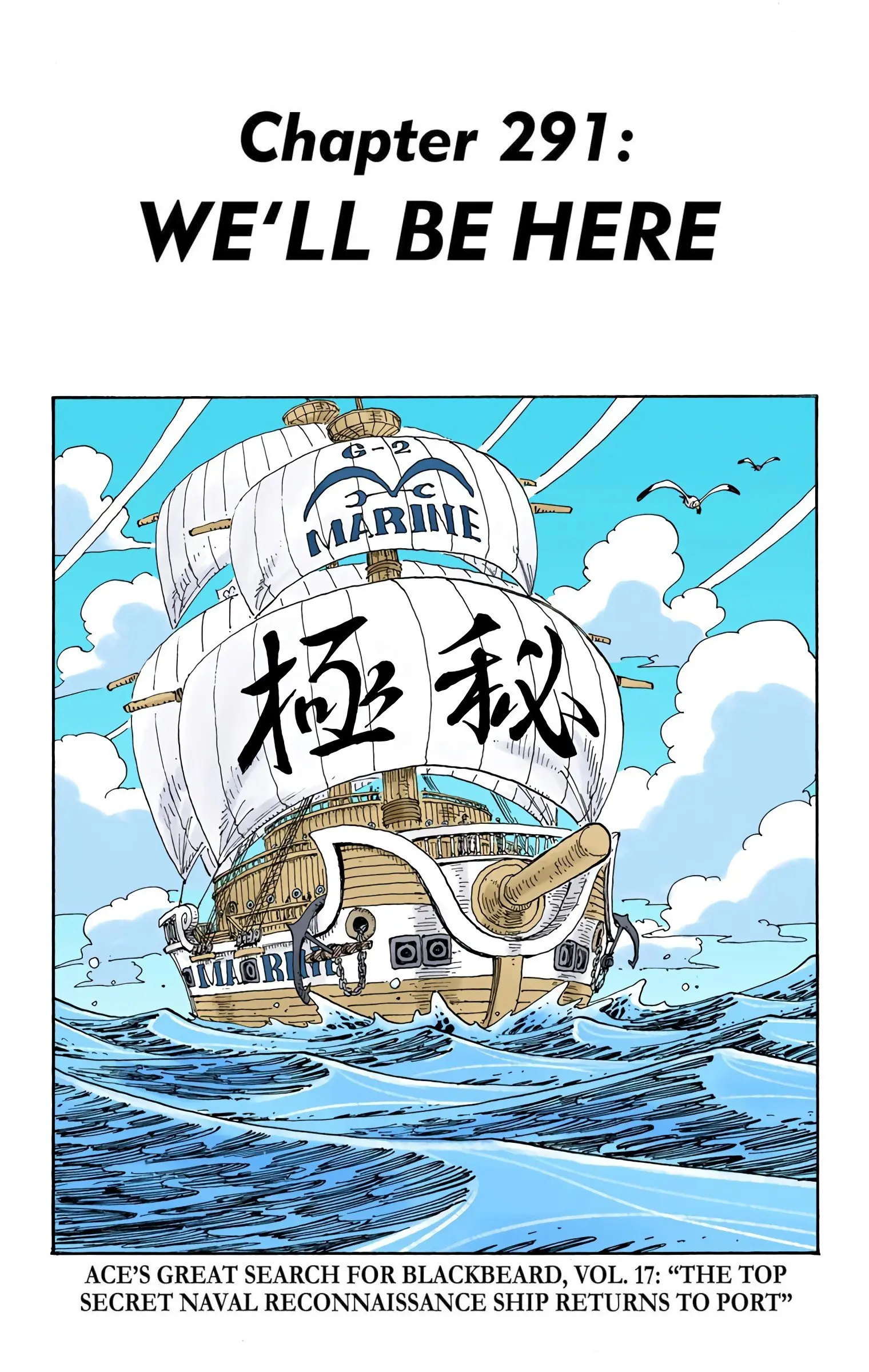 One Piece Colored, chapter 291, page 1