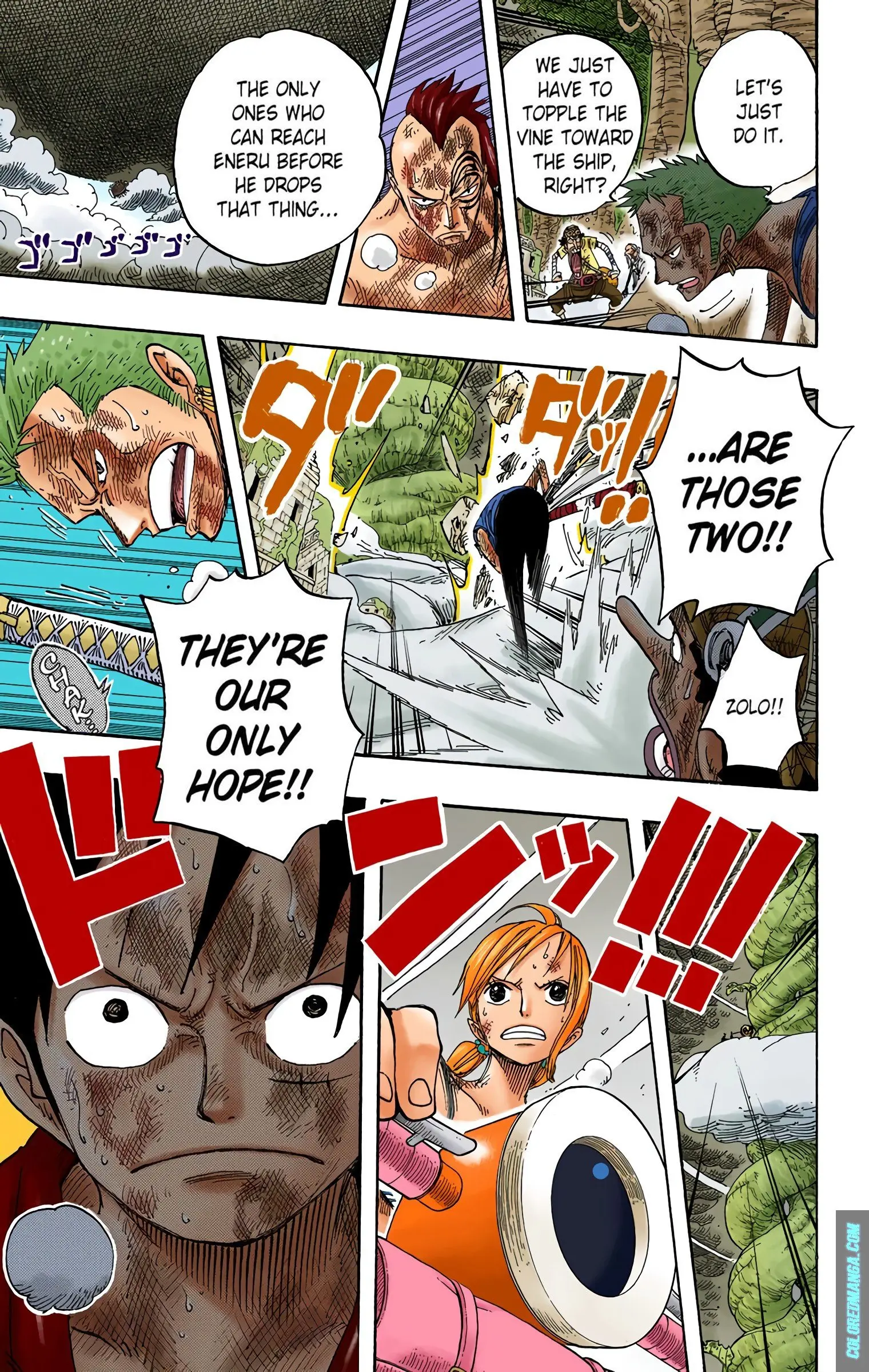One Piece Colored, chapter 295, page 17