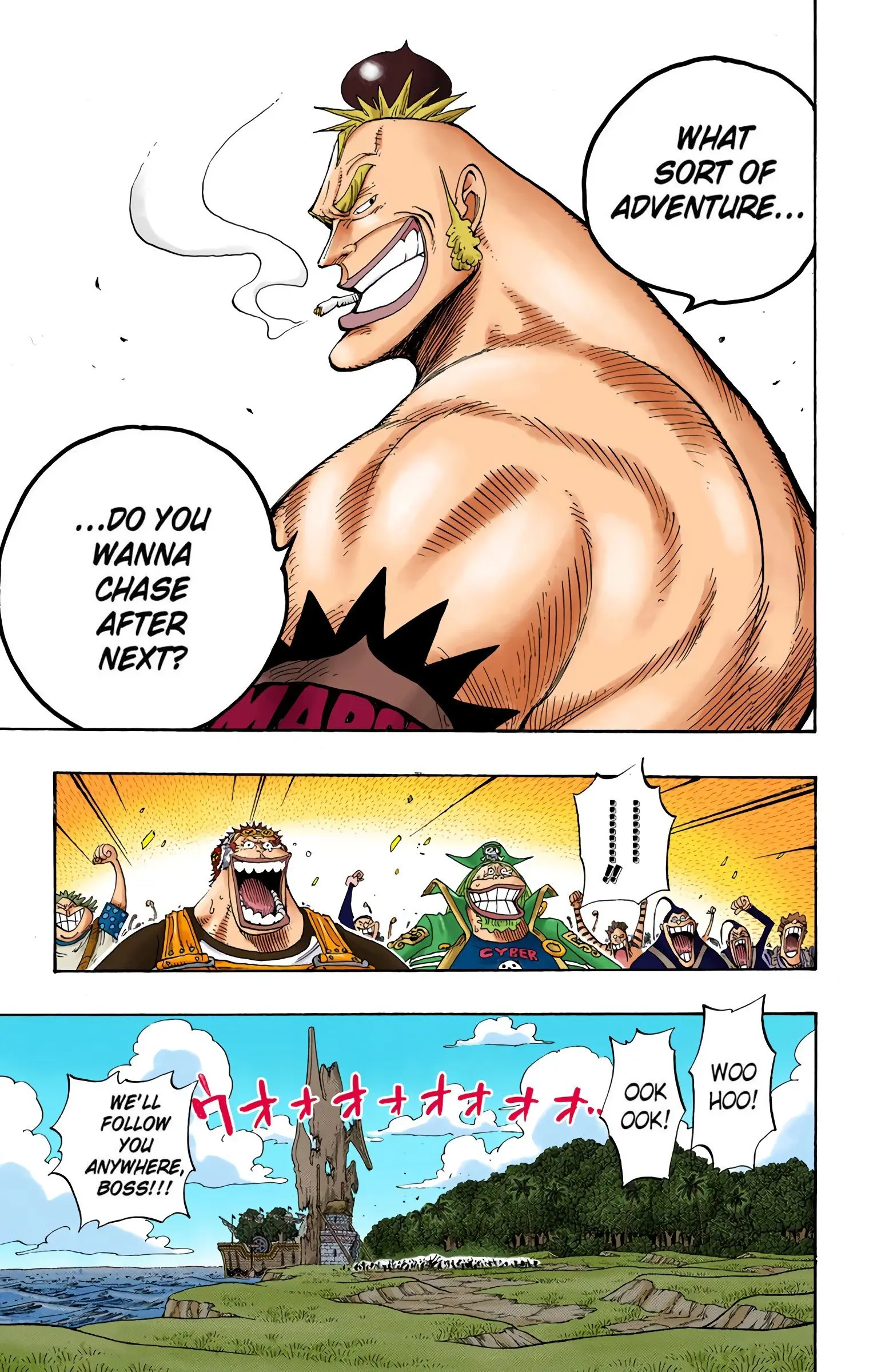 One Piece Colored, chapter 303, page 3