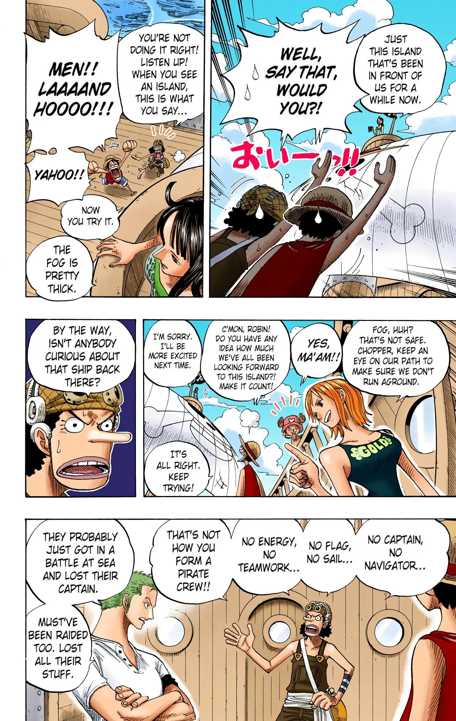 One Piece Colored, chapter 304, page 9