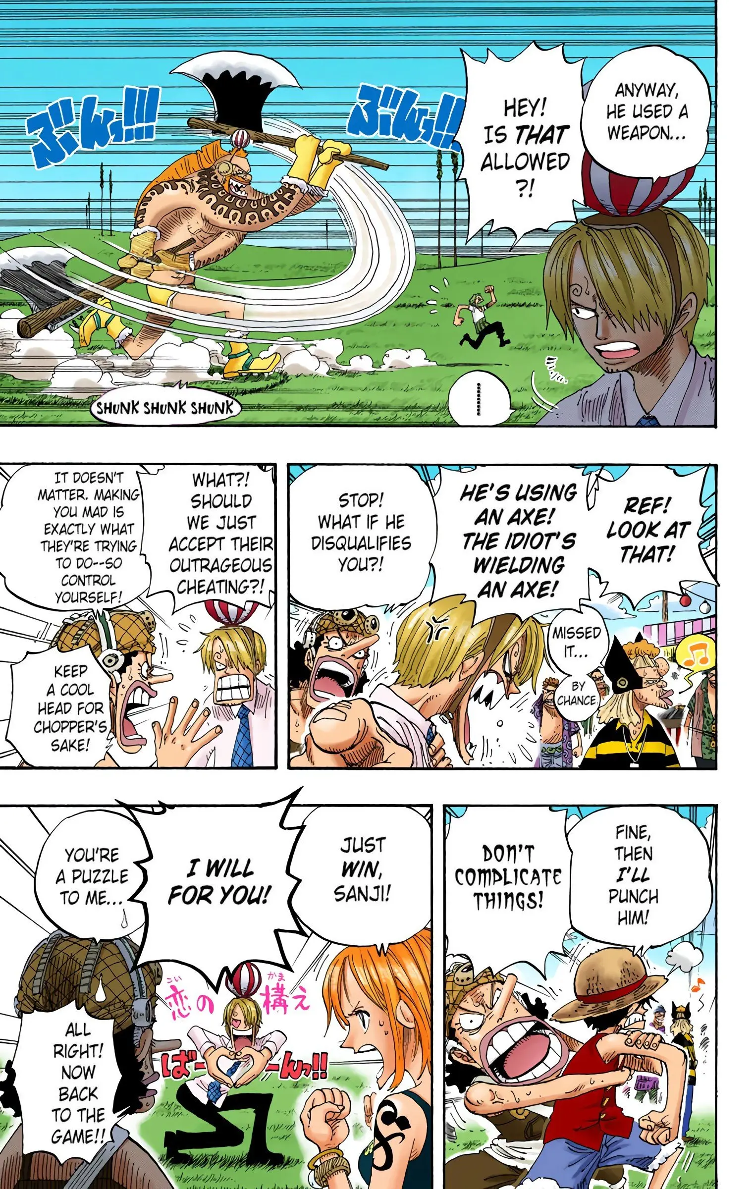 One Piece Colored, chapter 311, page 7