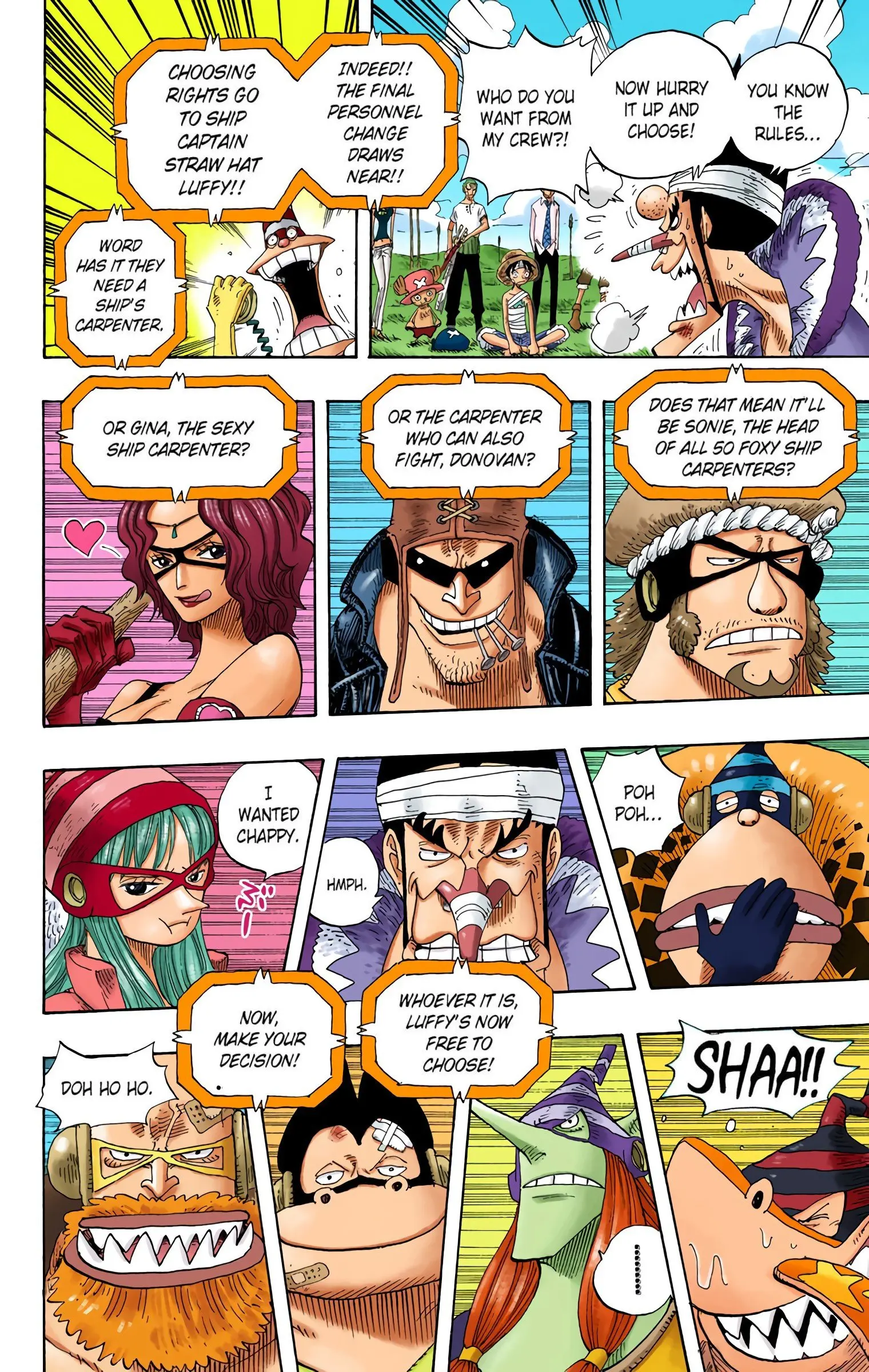One Piece Colored, chapter 318, page 10