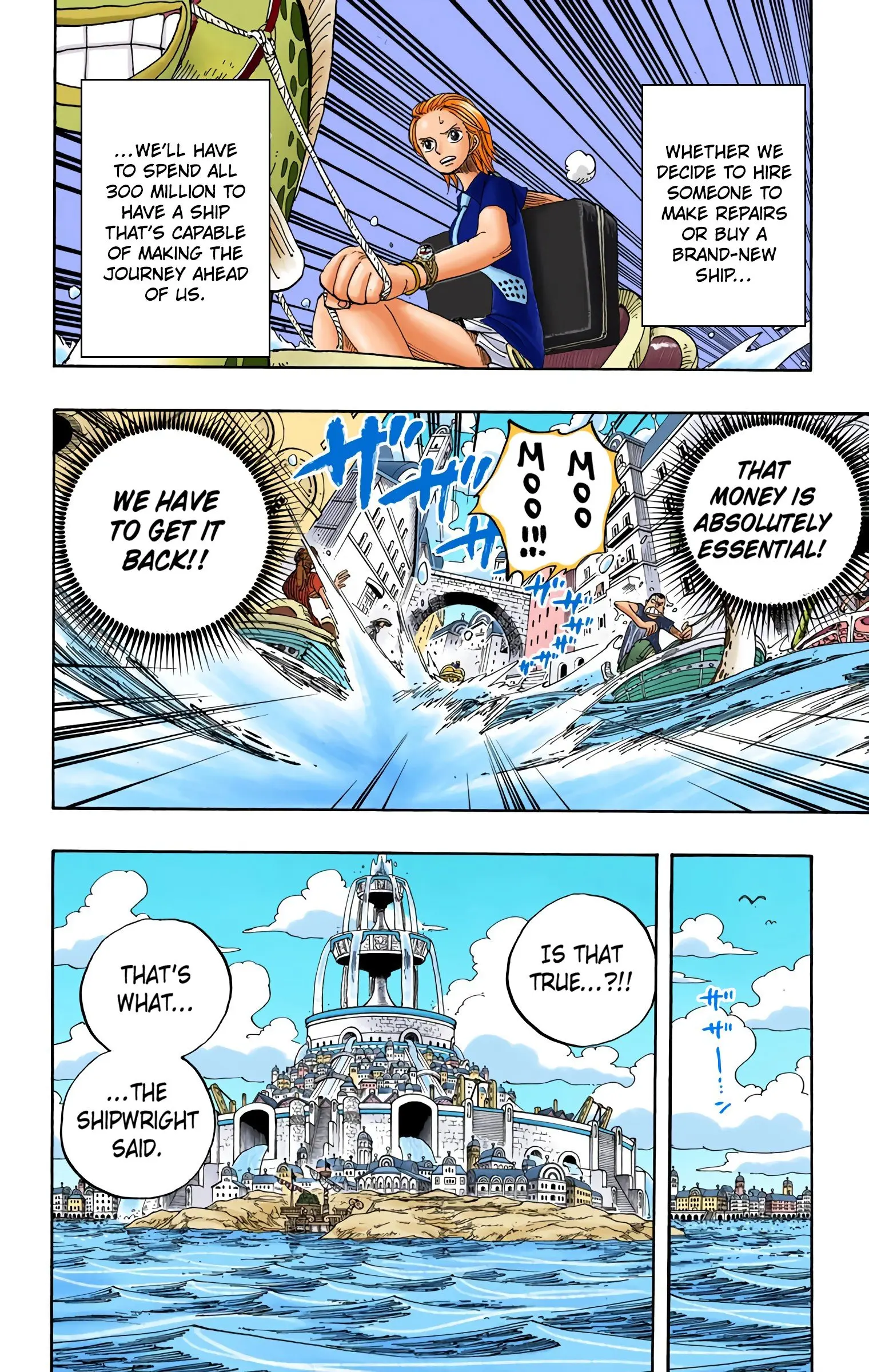 One Piece Colored, chapter 329, page 4