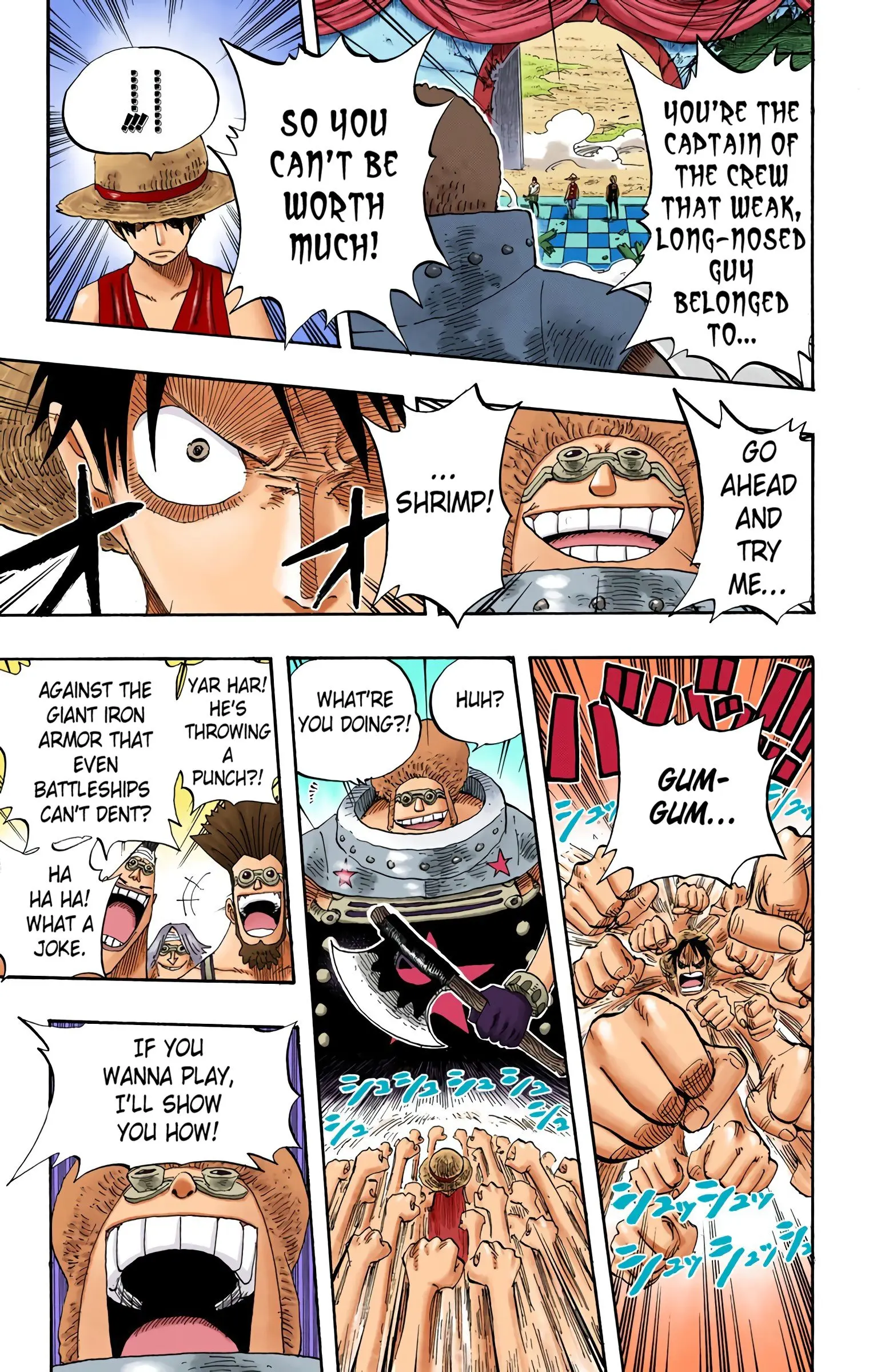 One Piece Colored, chapter 330, page 6
