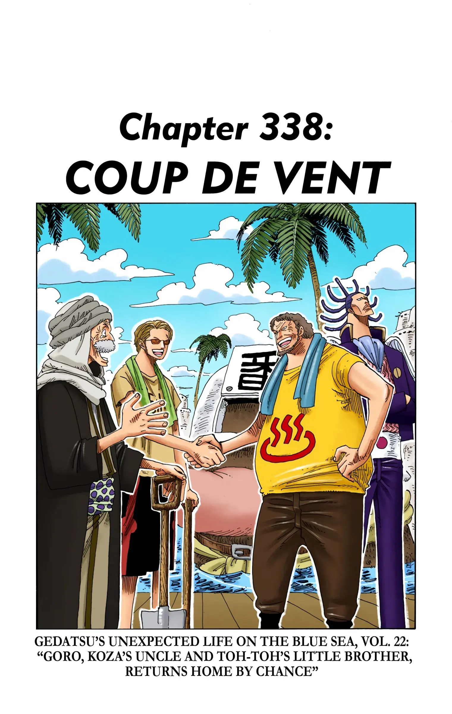 One Piece Colored, chapter 338, page 1