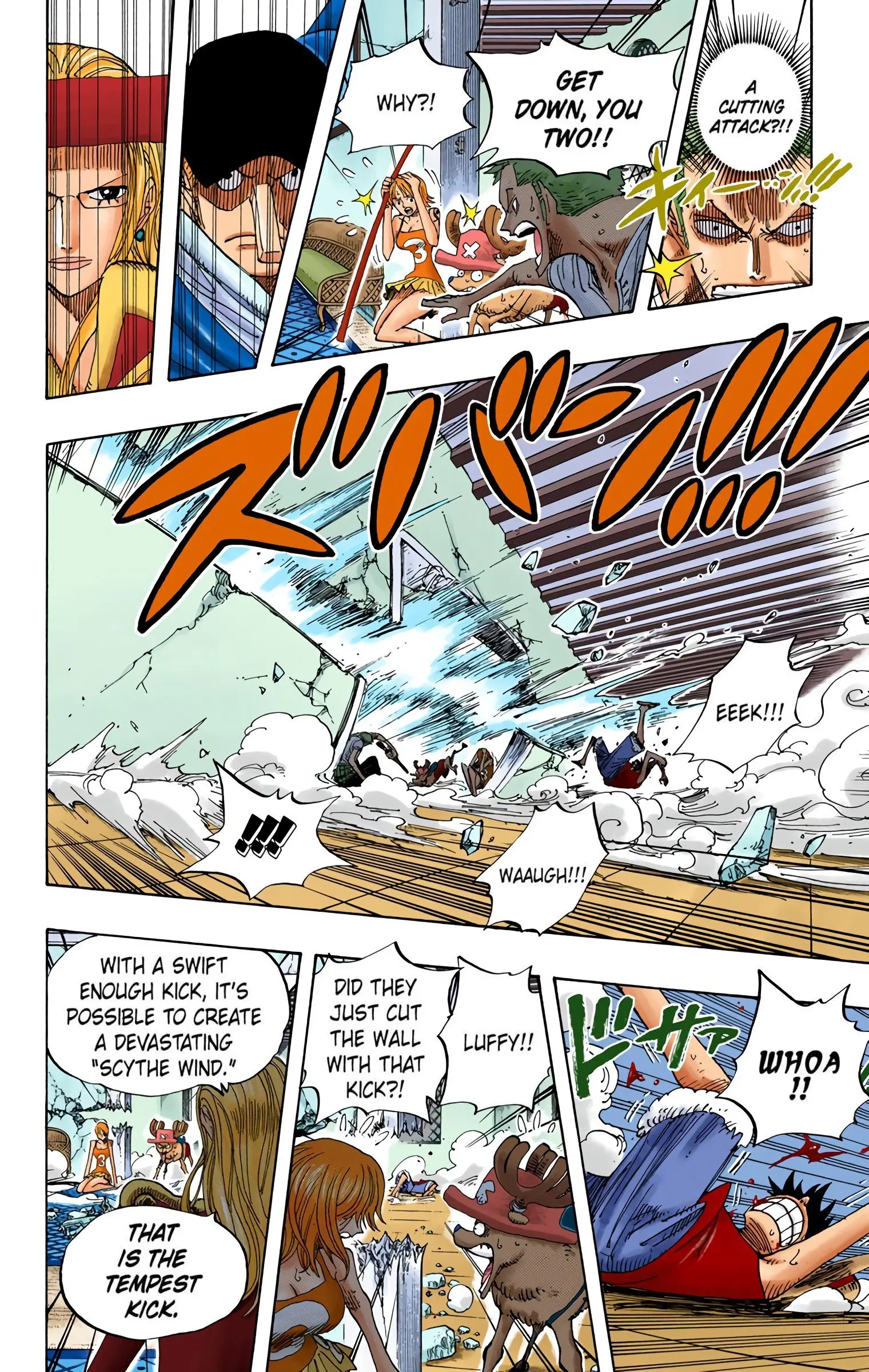 One Piece Colored, chapter 348, page 8