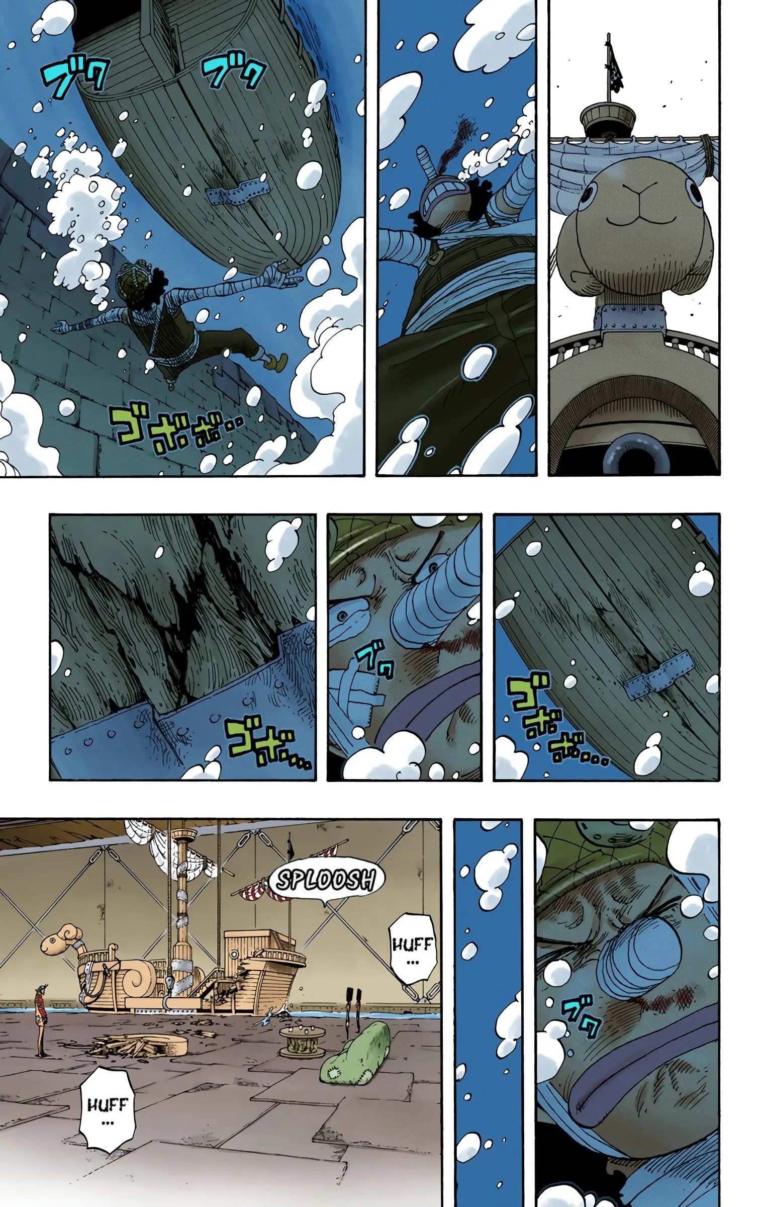 One Piece Colored, chapter 351, page 9
