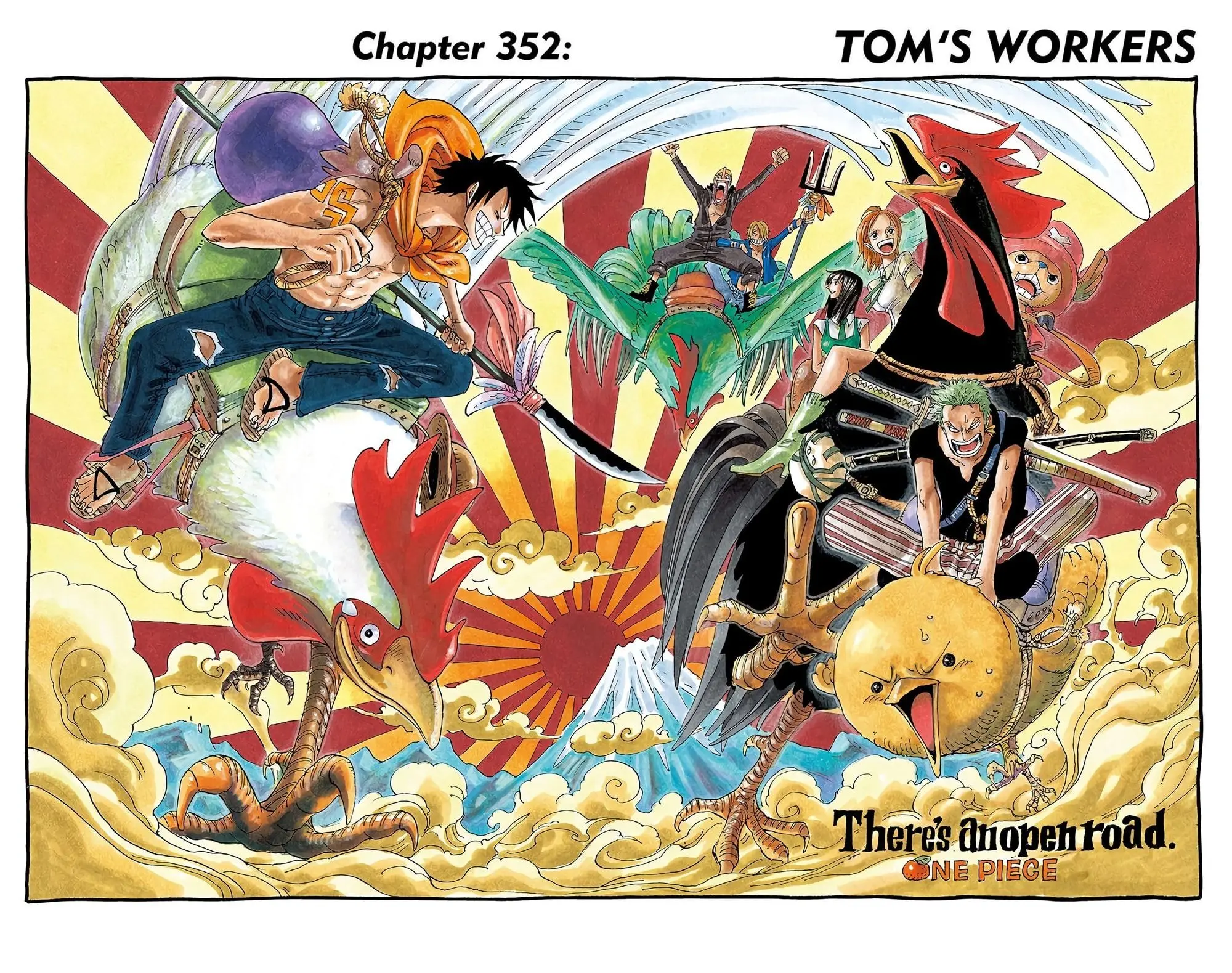 One Piece Colored, chapter 352, page 1