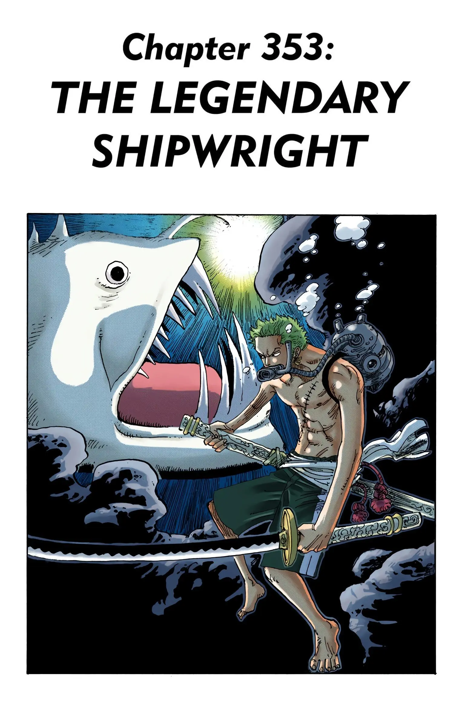 One Piece Colored, chapter 353, page 1