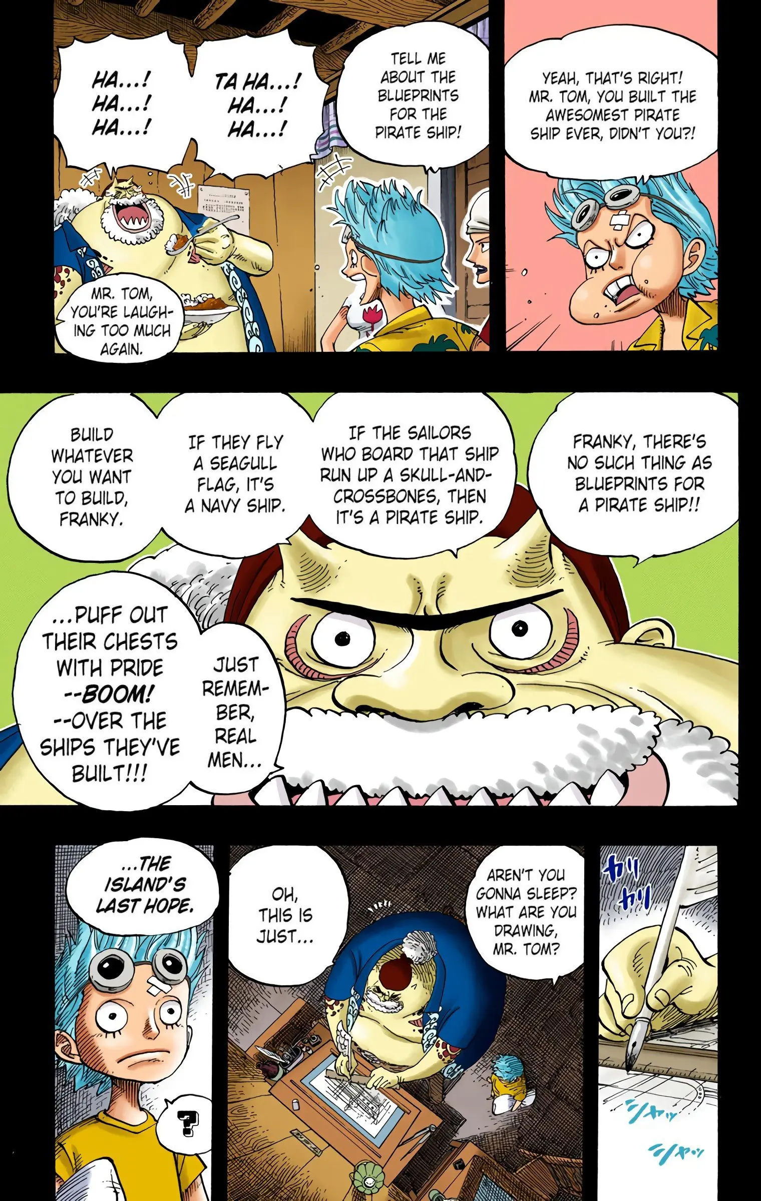 One Piece Colored, chapter 353, page 16