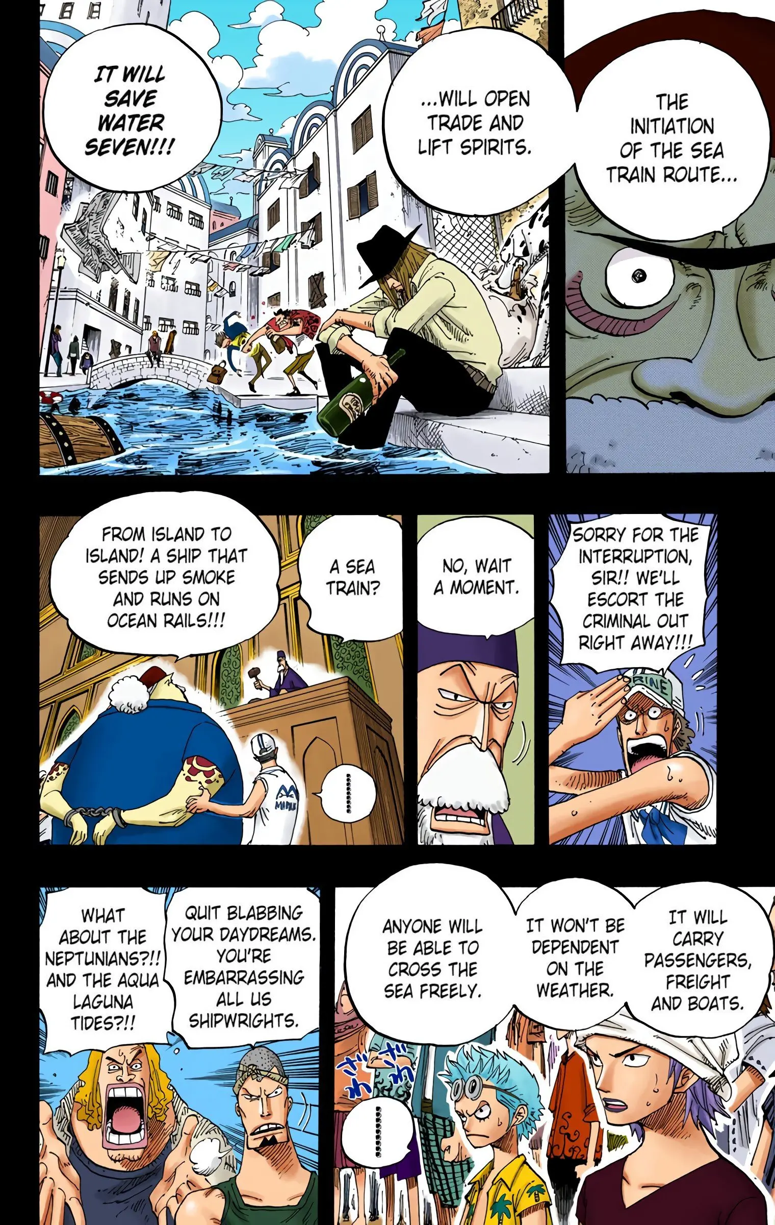 One Piece Colored, chapter 354, page 4
