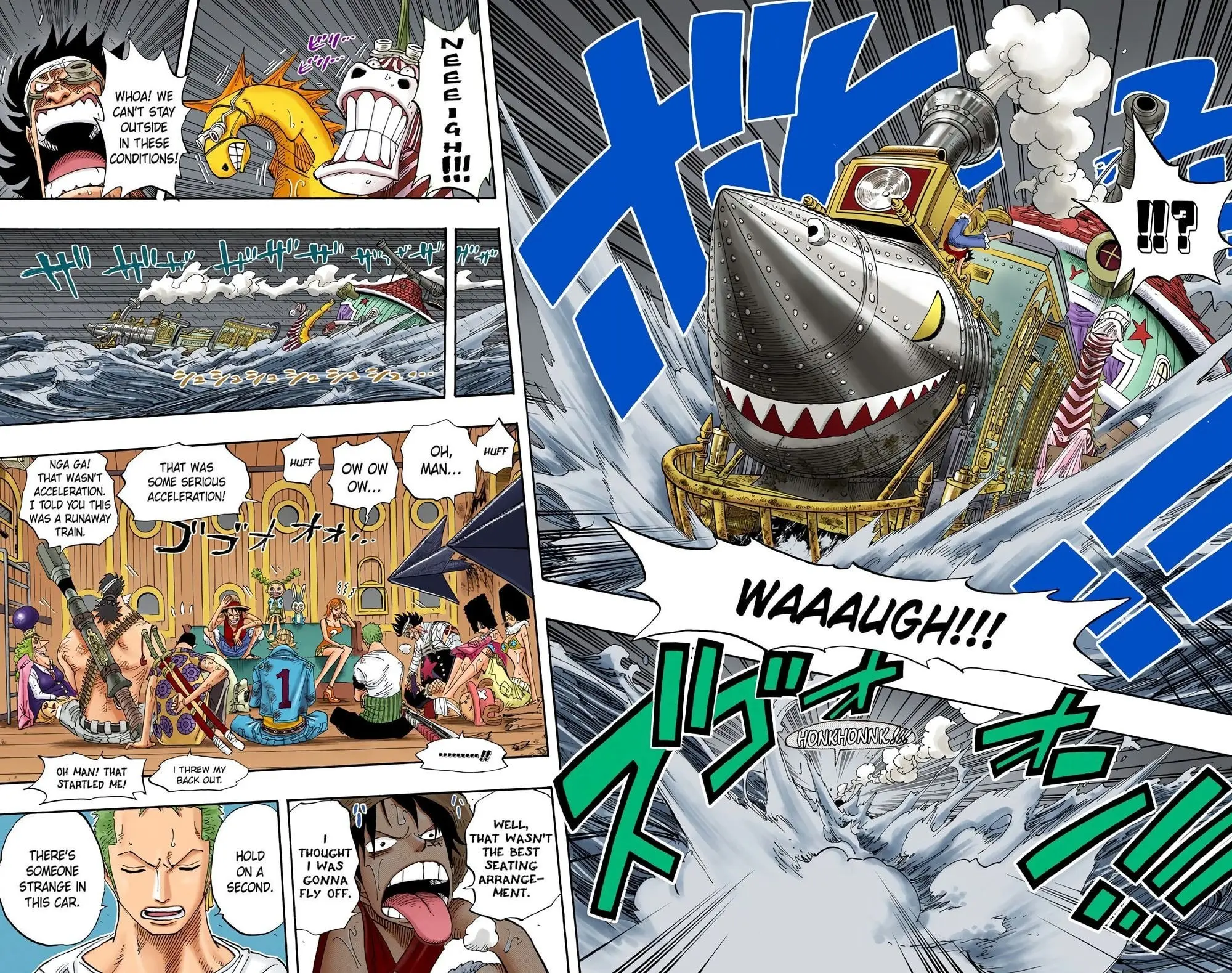 One Piece Colored, chapter 366, page 7