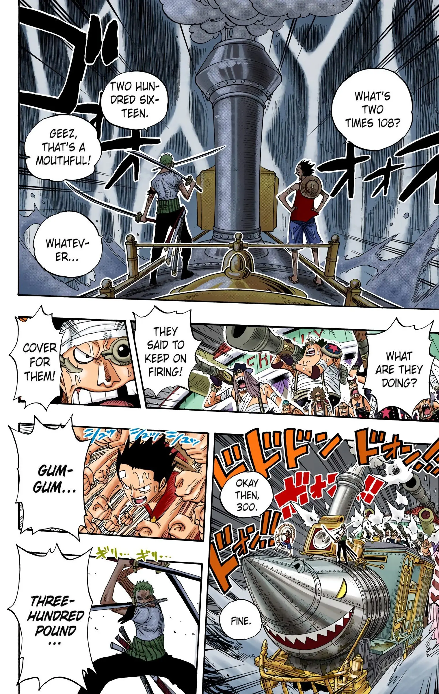 One Piece Colored, chapter 367, page 6
