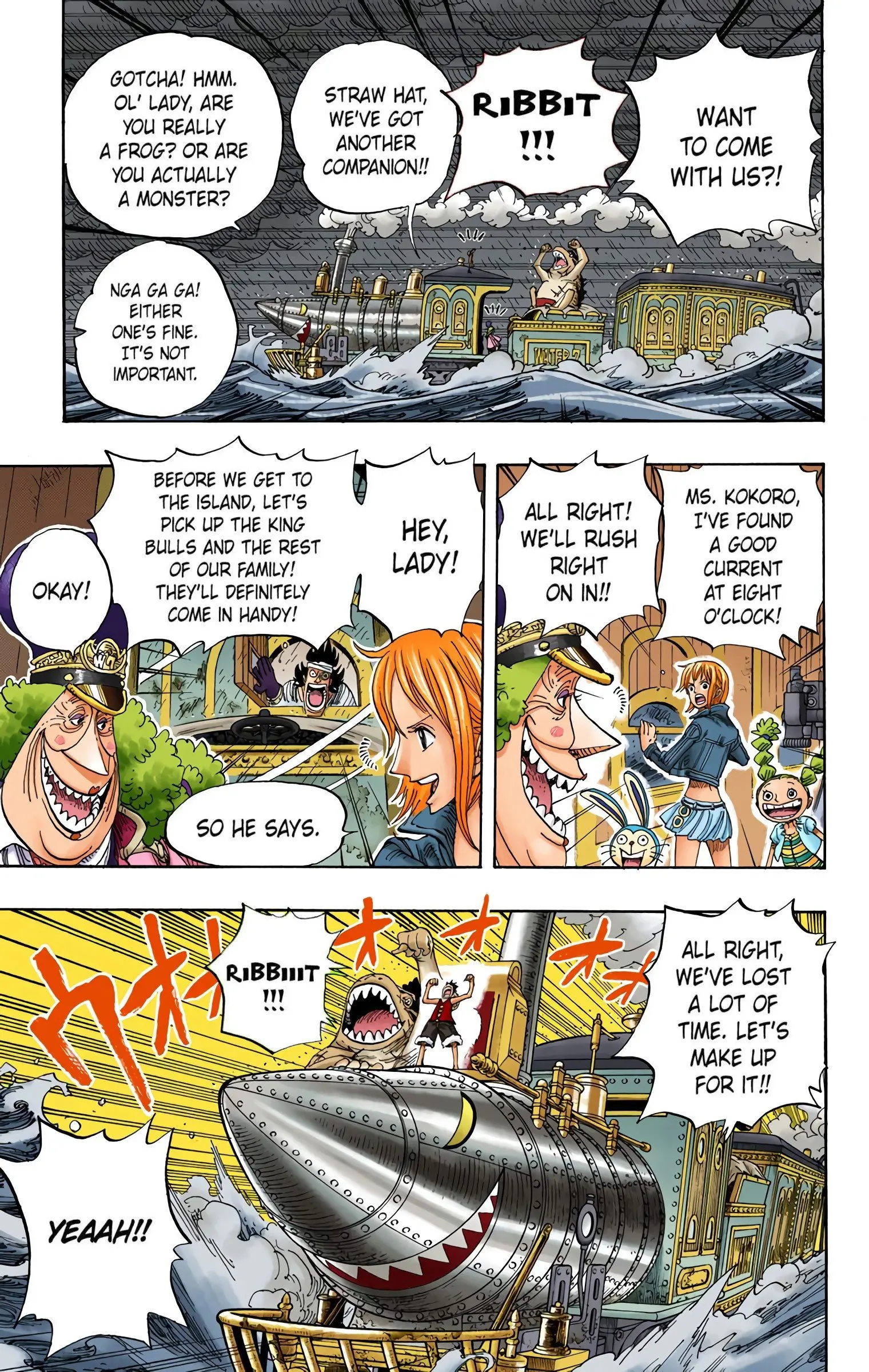 One Piece Colored, chapter 375, page 9