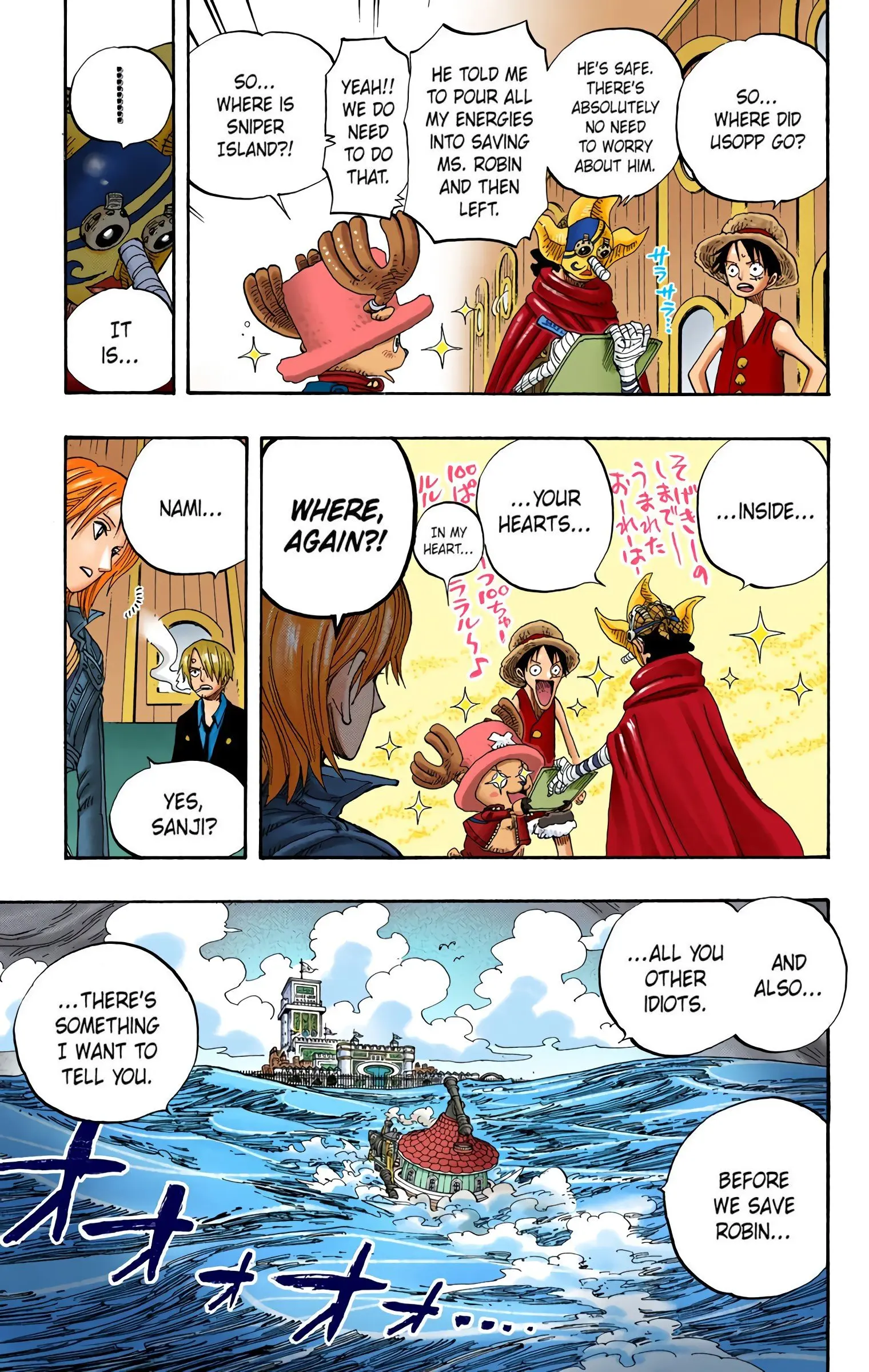 One Piece Colored, chapter 376, page 3
