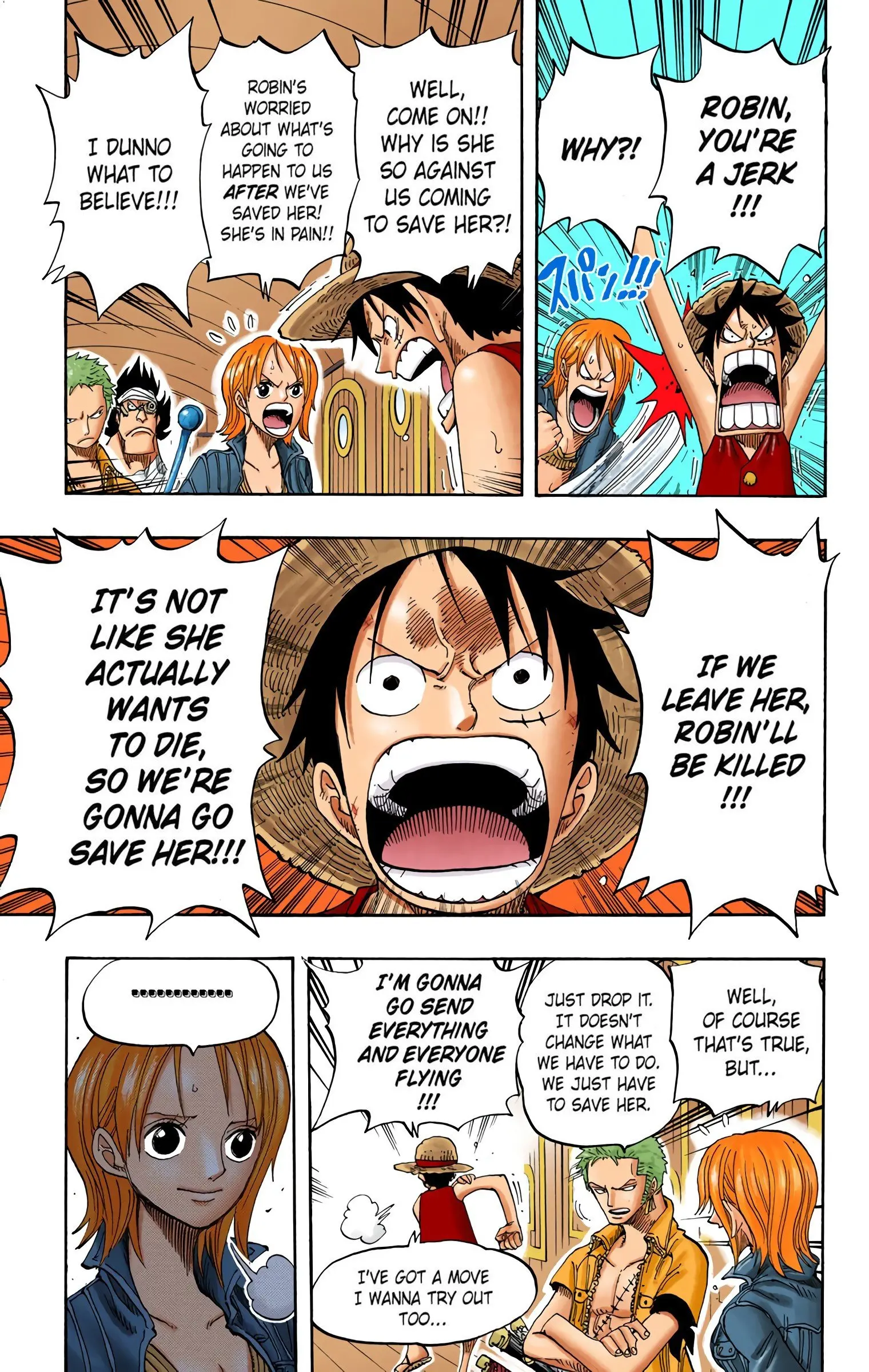 One Piece Colored, chapter 376, page 5